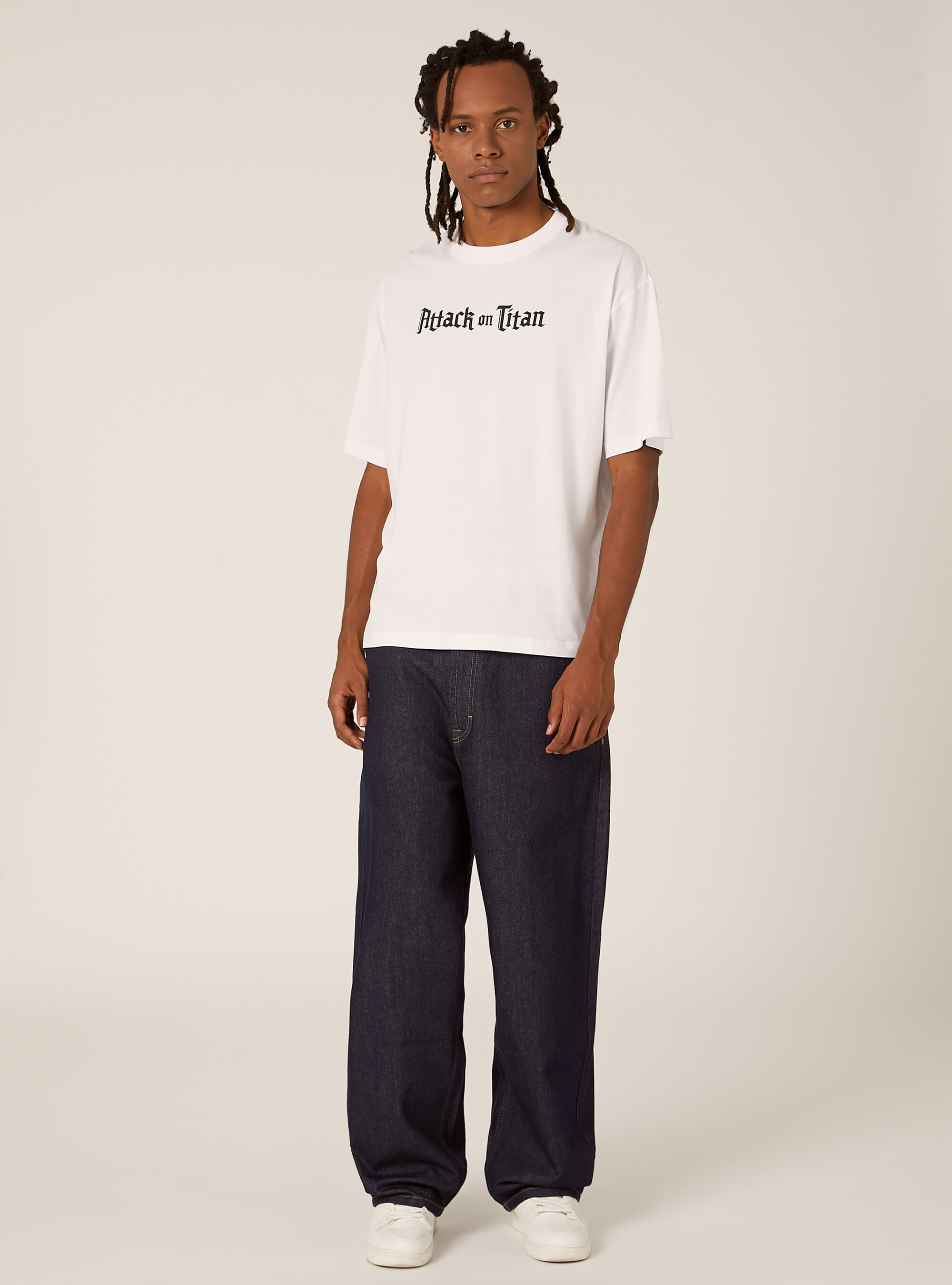 T-shirt attack on titan boxy fit