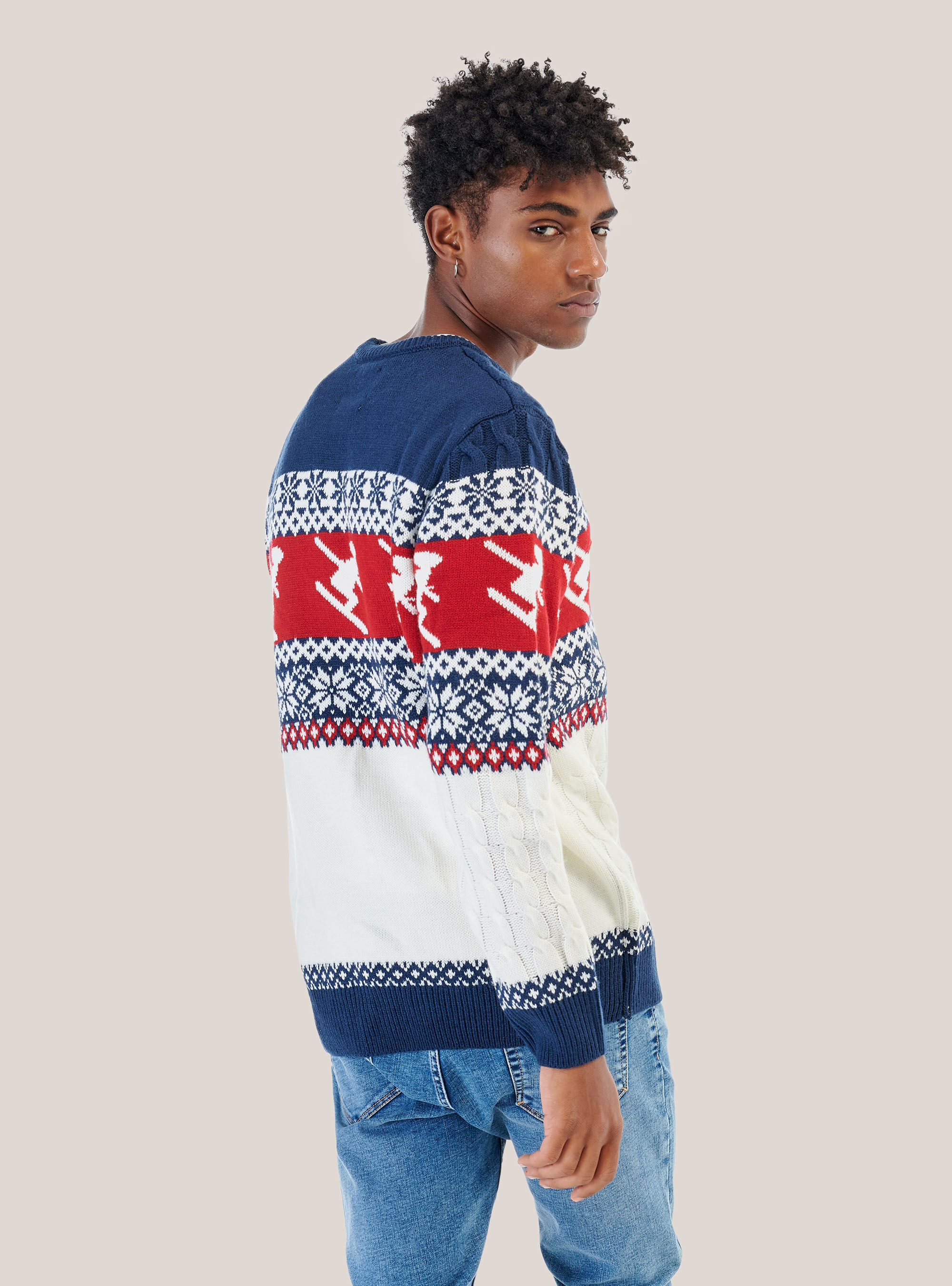 Pull avec imprimé outlet