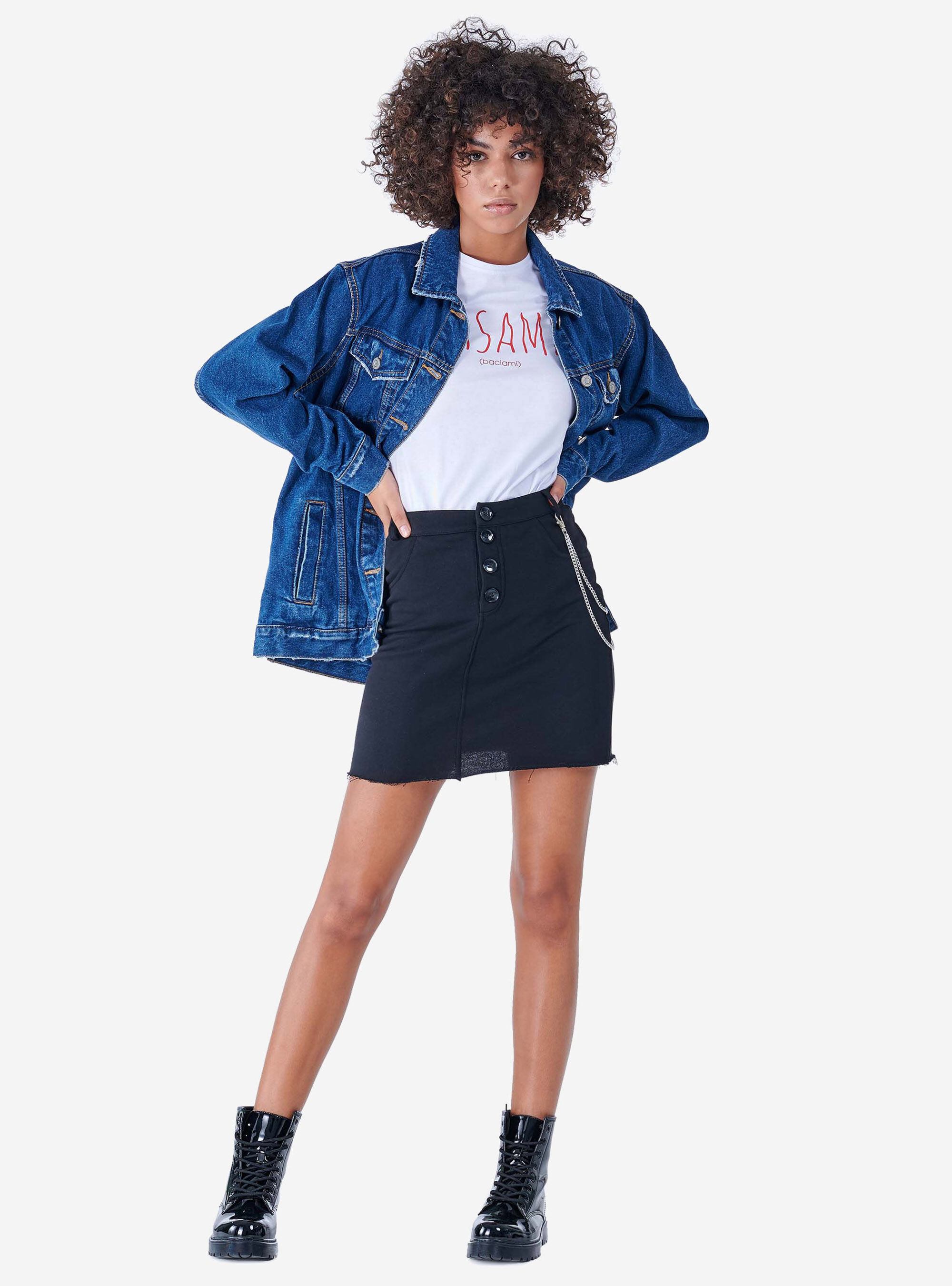 T-shirt con stampa, WHITE