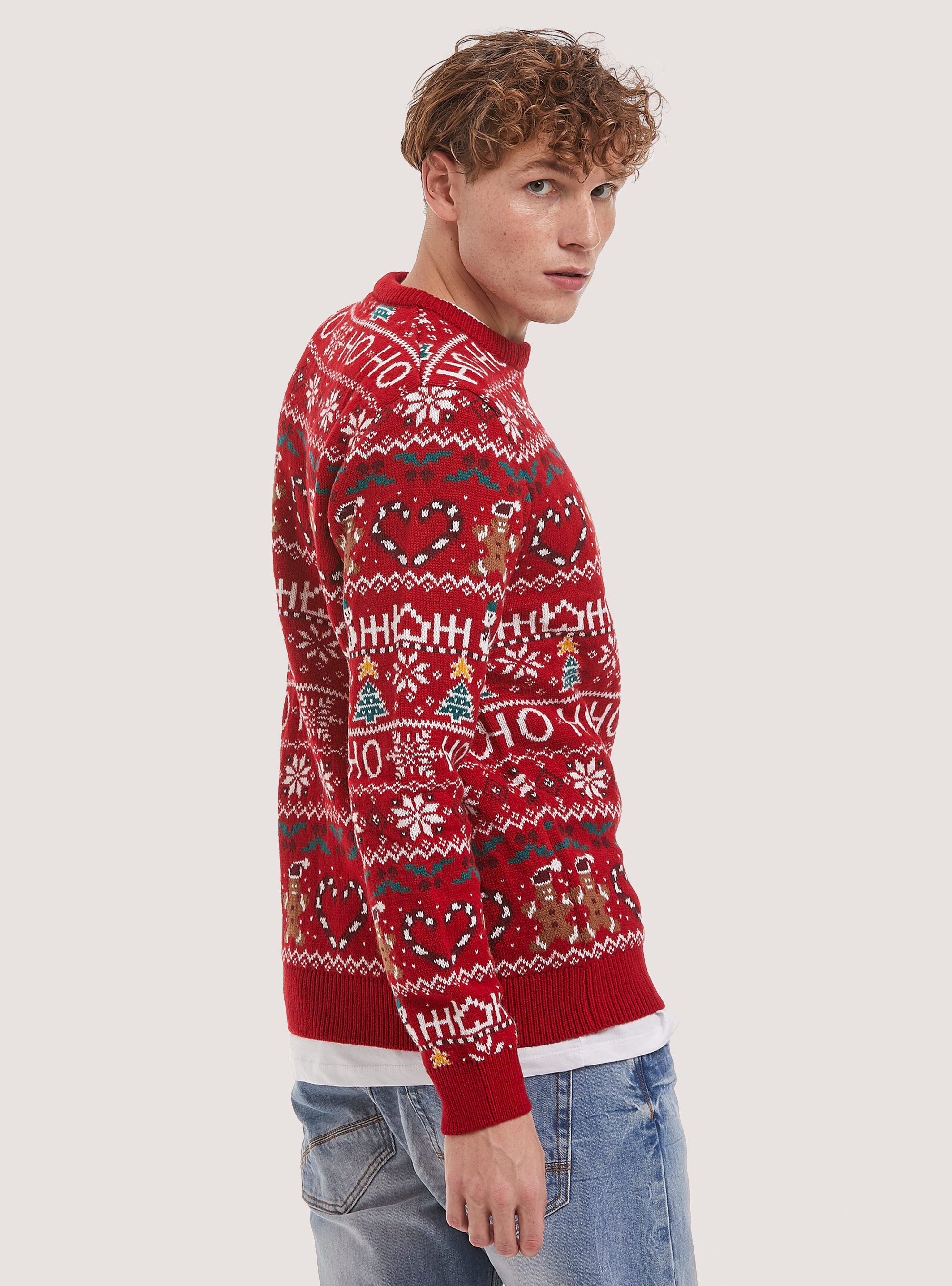 Pullover Christmas Collection, RD1 RED DARK