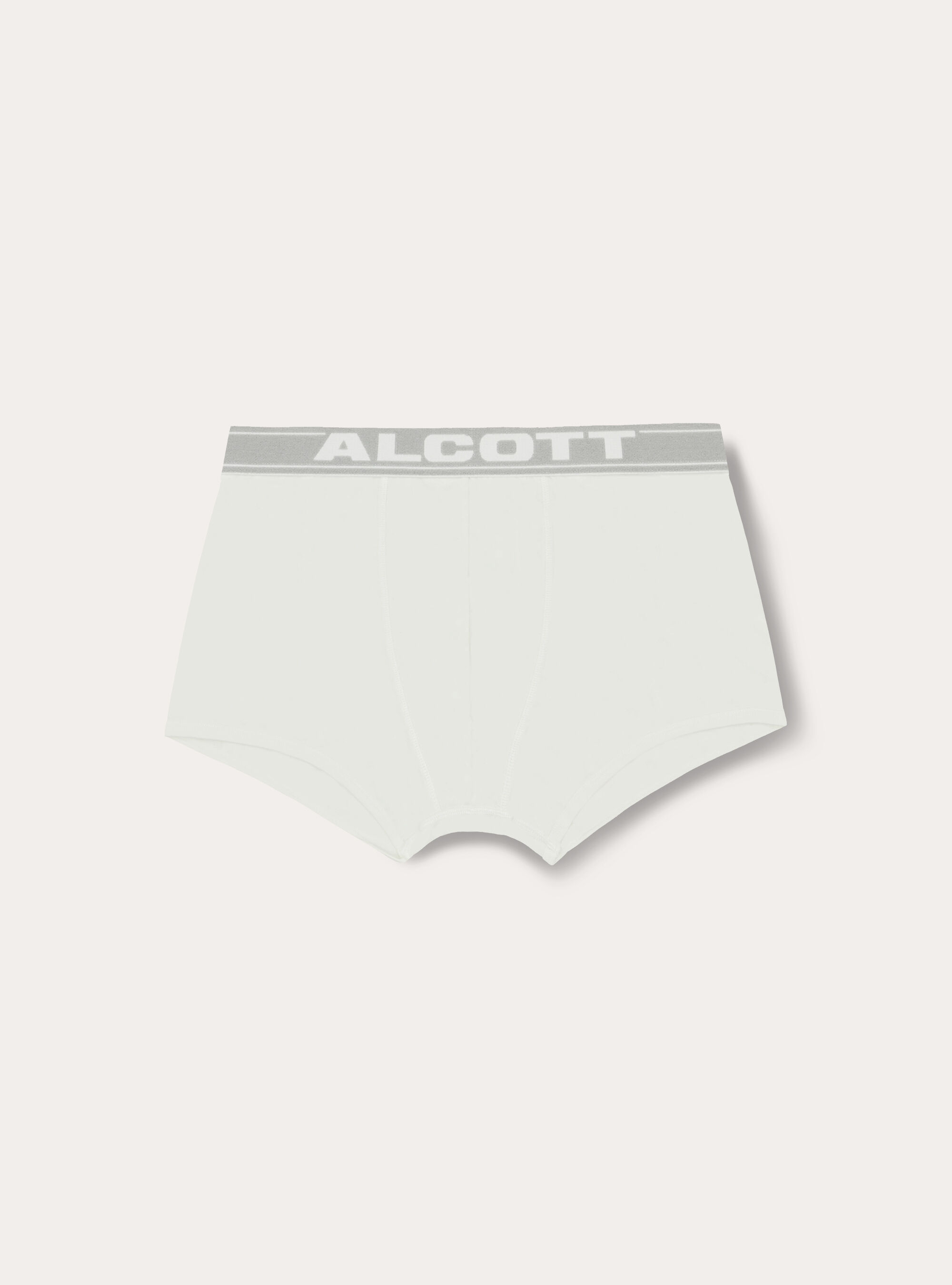 Boxer basico in jersey  elastico logato, WH2 WHITE