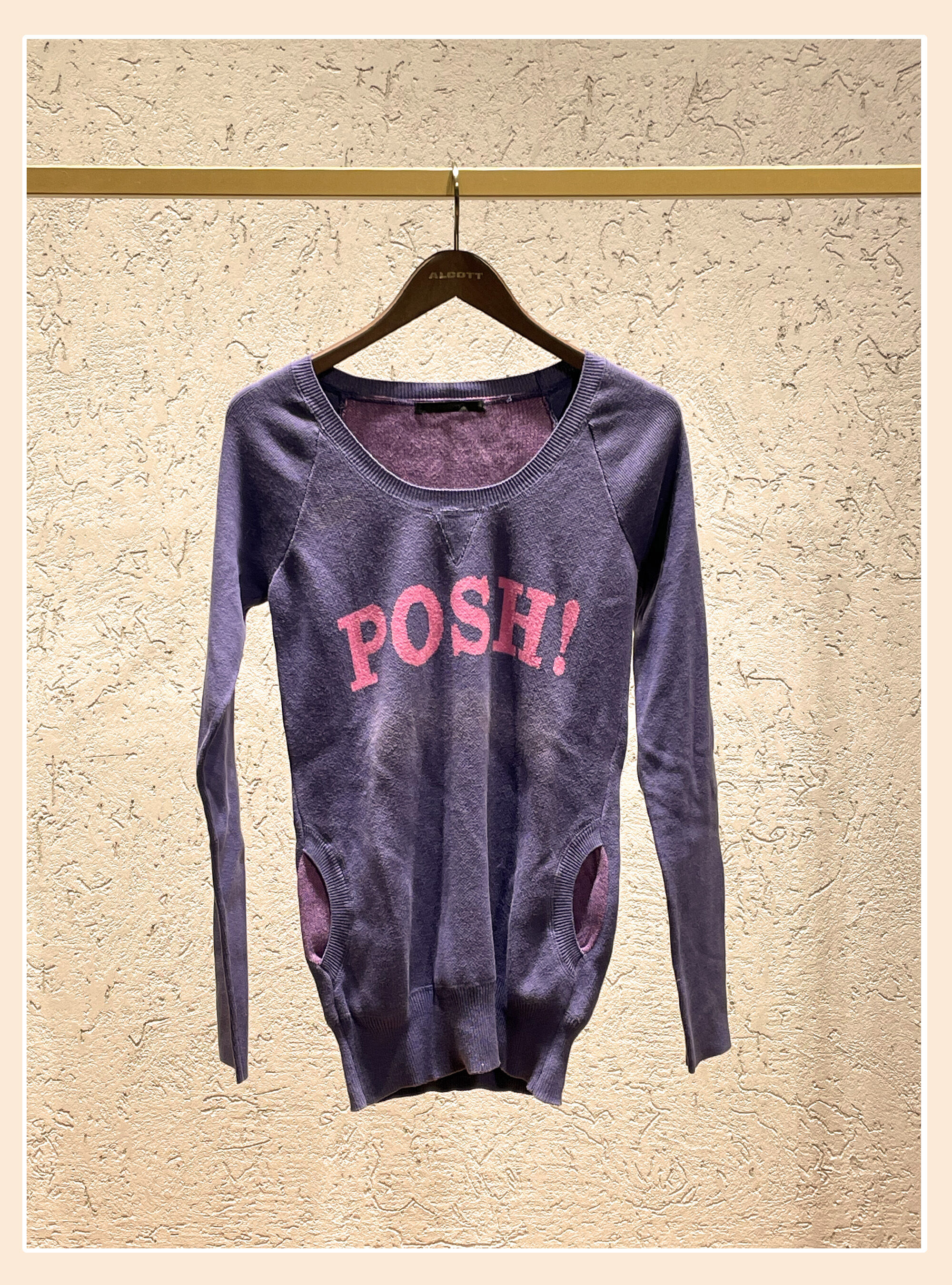 Printed sweatshirt, VIOLET