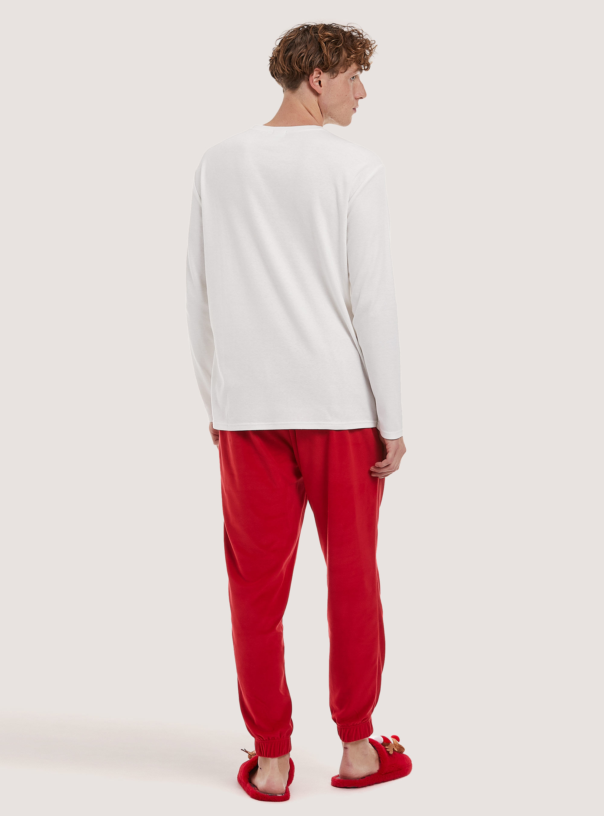 Pigiama con stampa Disney, WH2 WHITE