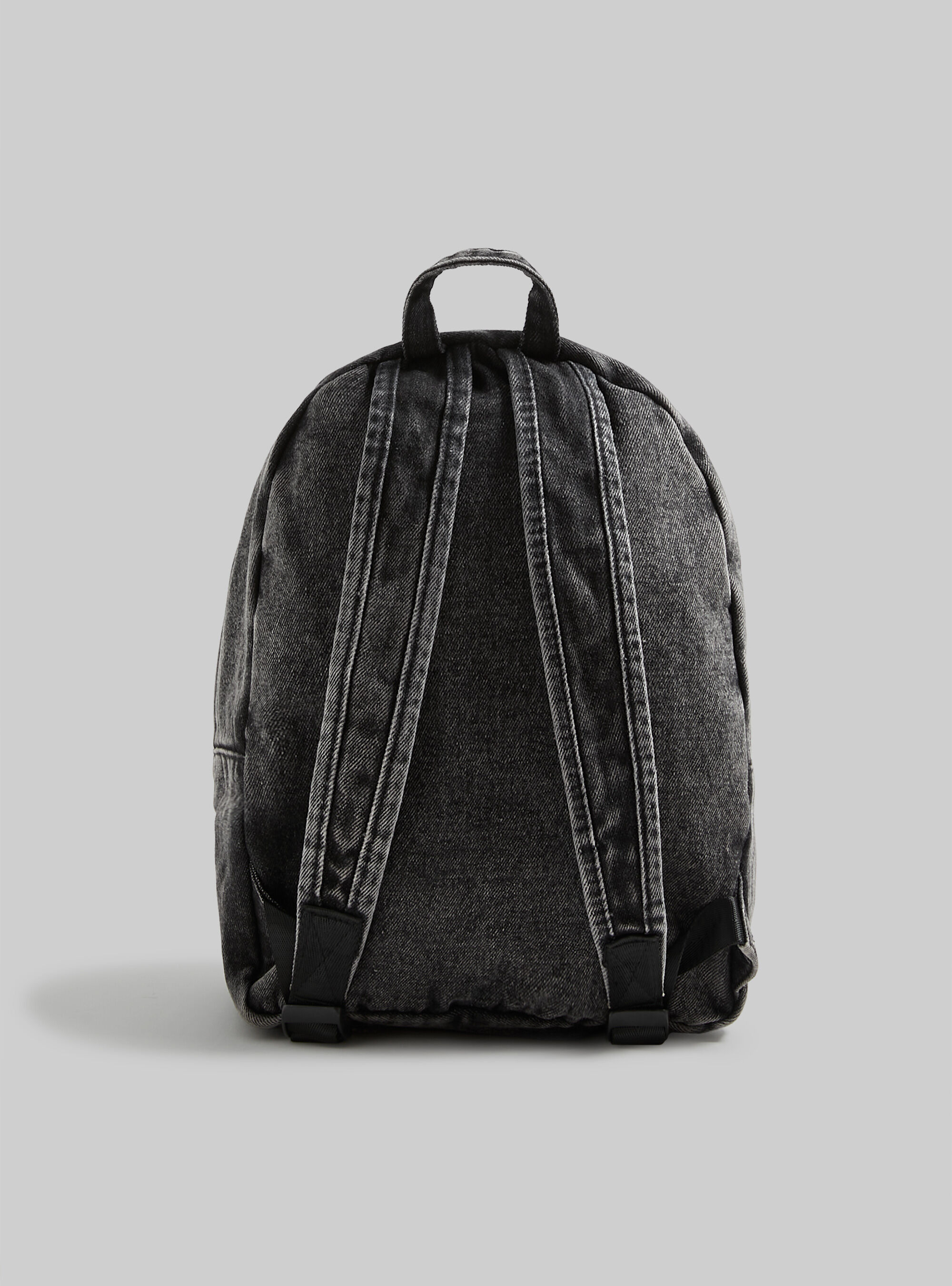 Black acid wash backpack shop