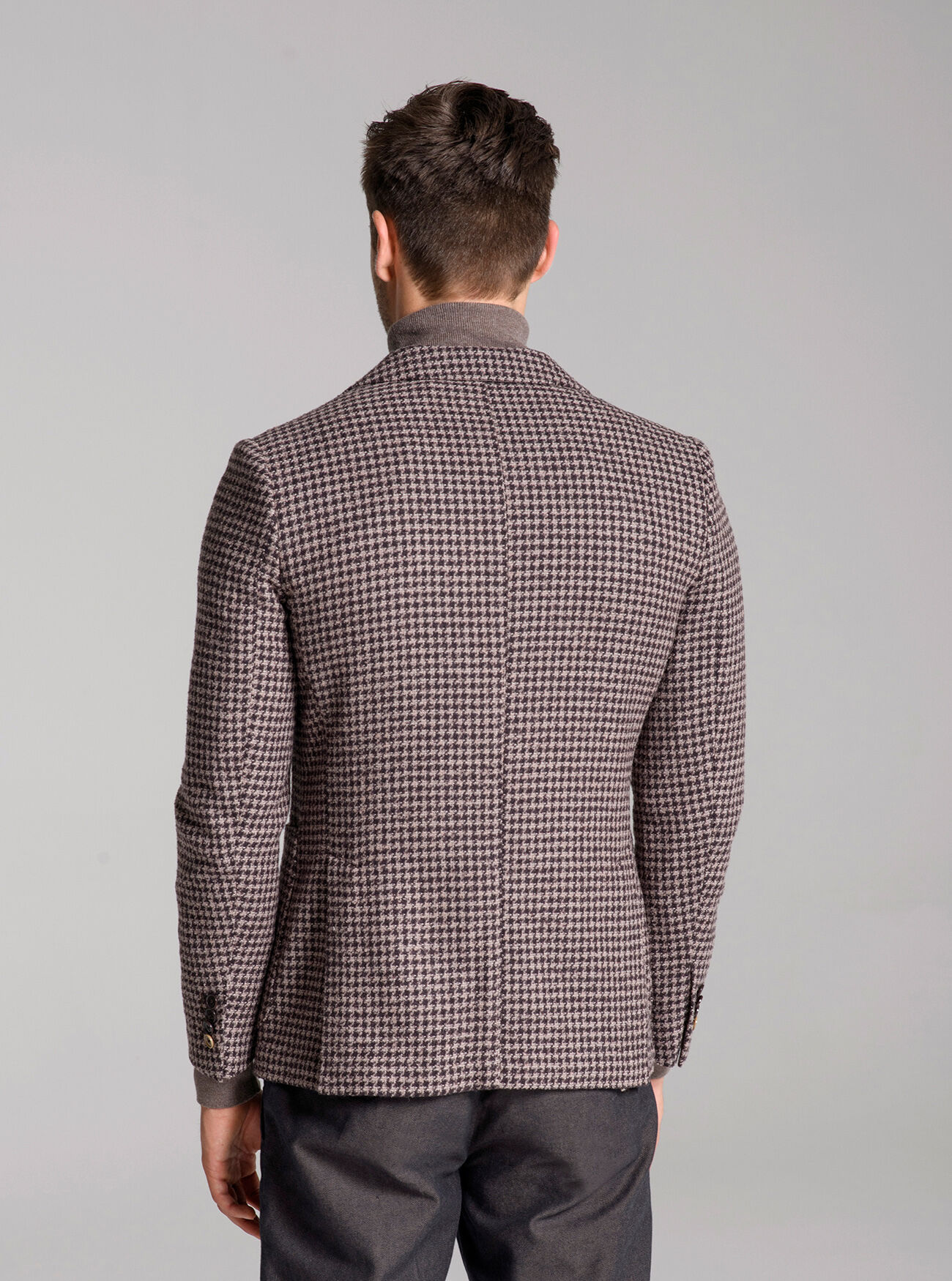 Giacca in lana, MARRONE