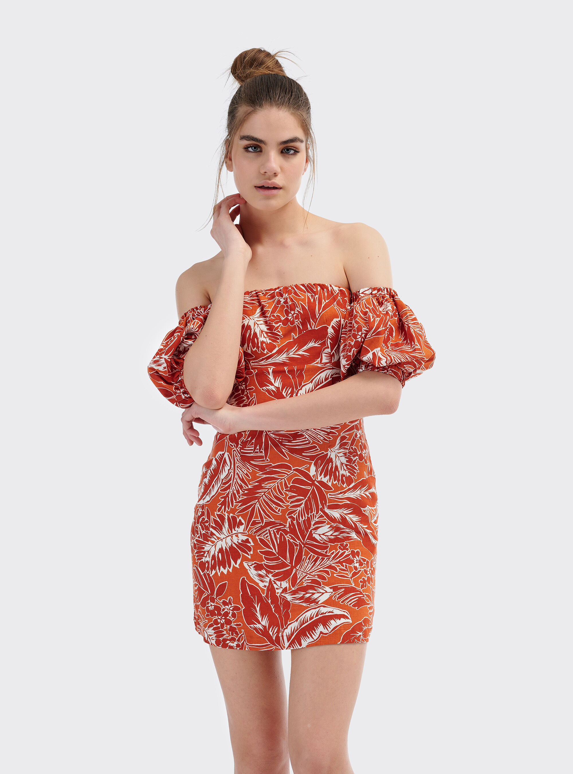 Robe outlet décolleté bardot