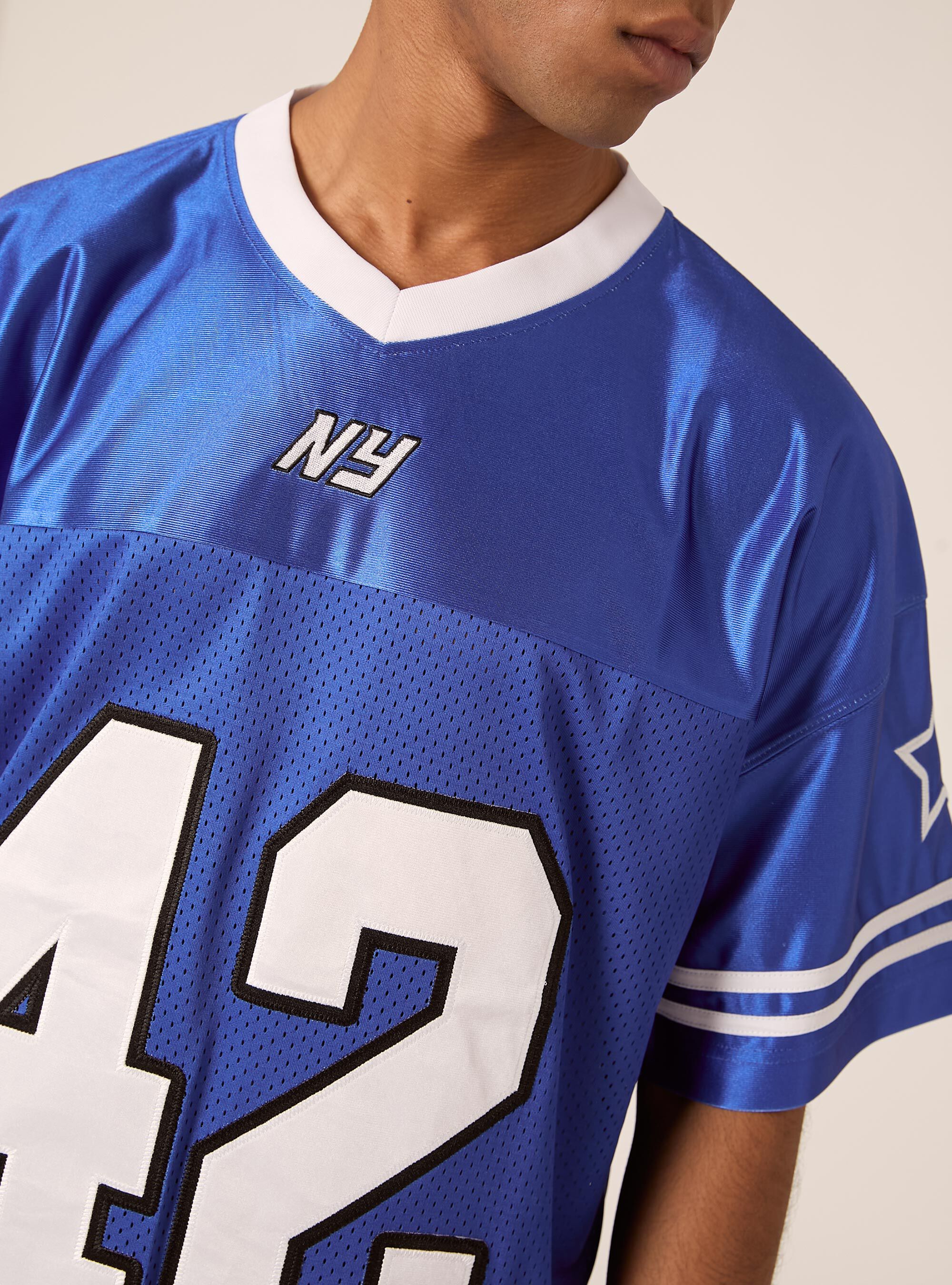 T-shirt Football avec &eacute;cussons, RY2 ROYALE MEDIUM