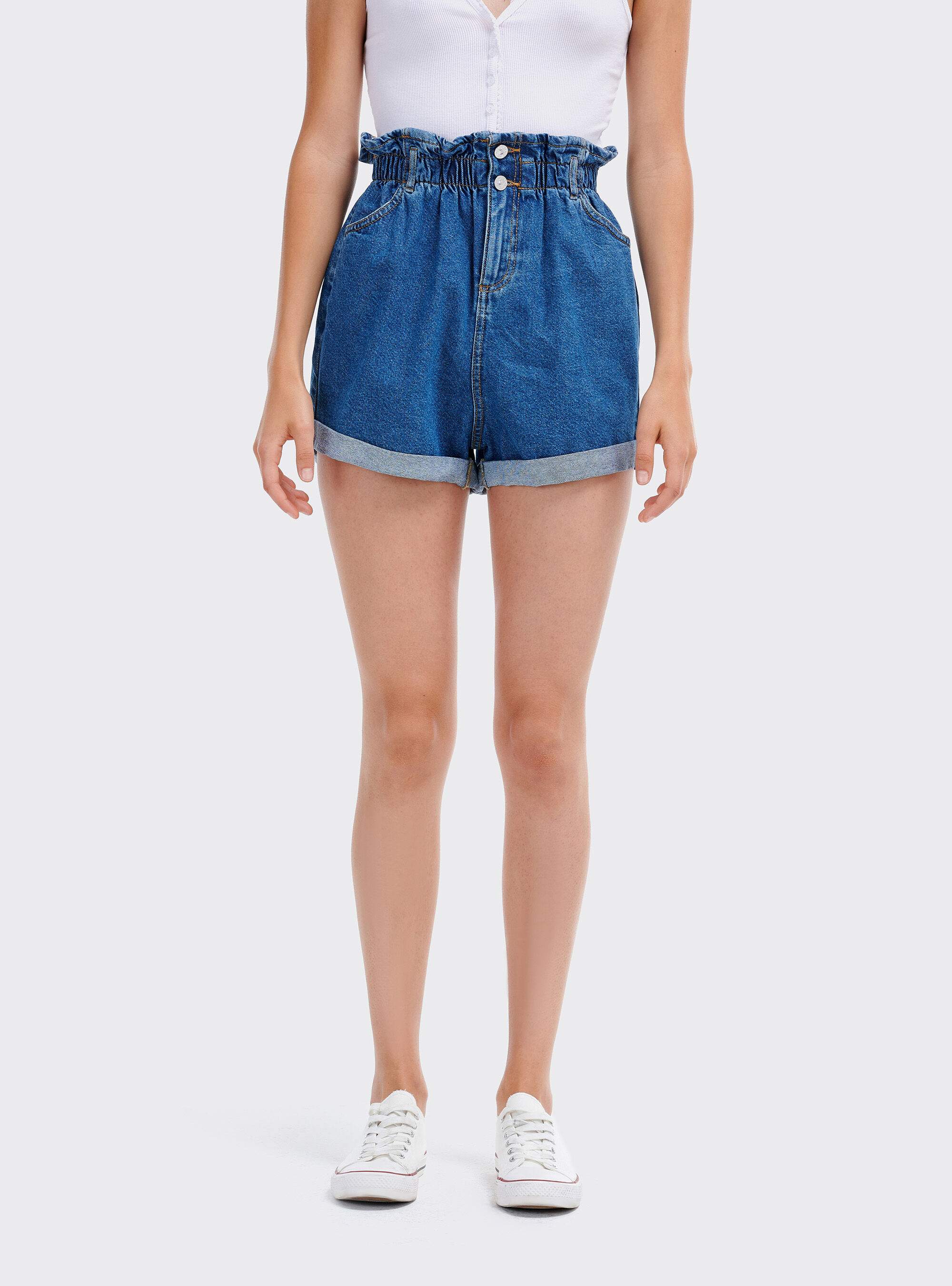Pantaloncini con elastico outlet