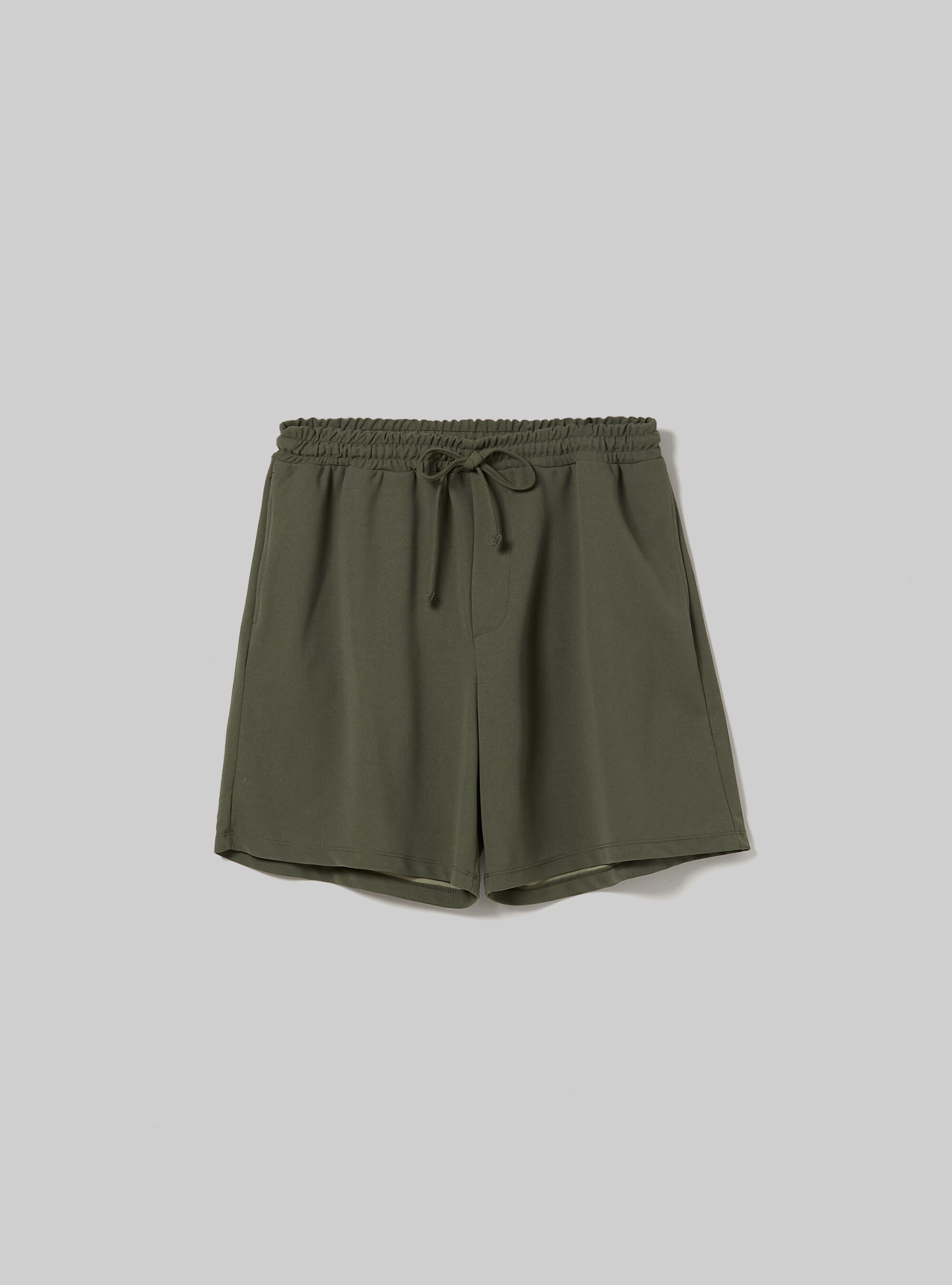 Oversize Bermuda Shorts with short sleeves, KY1 KAKY DARK