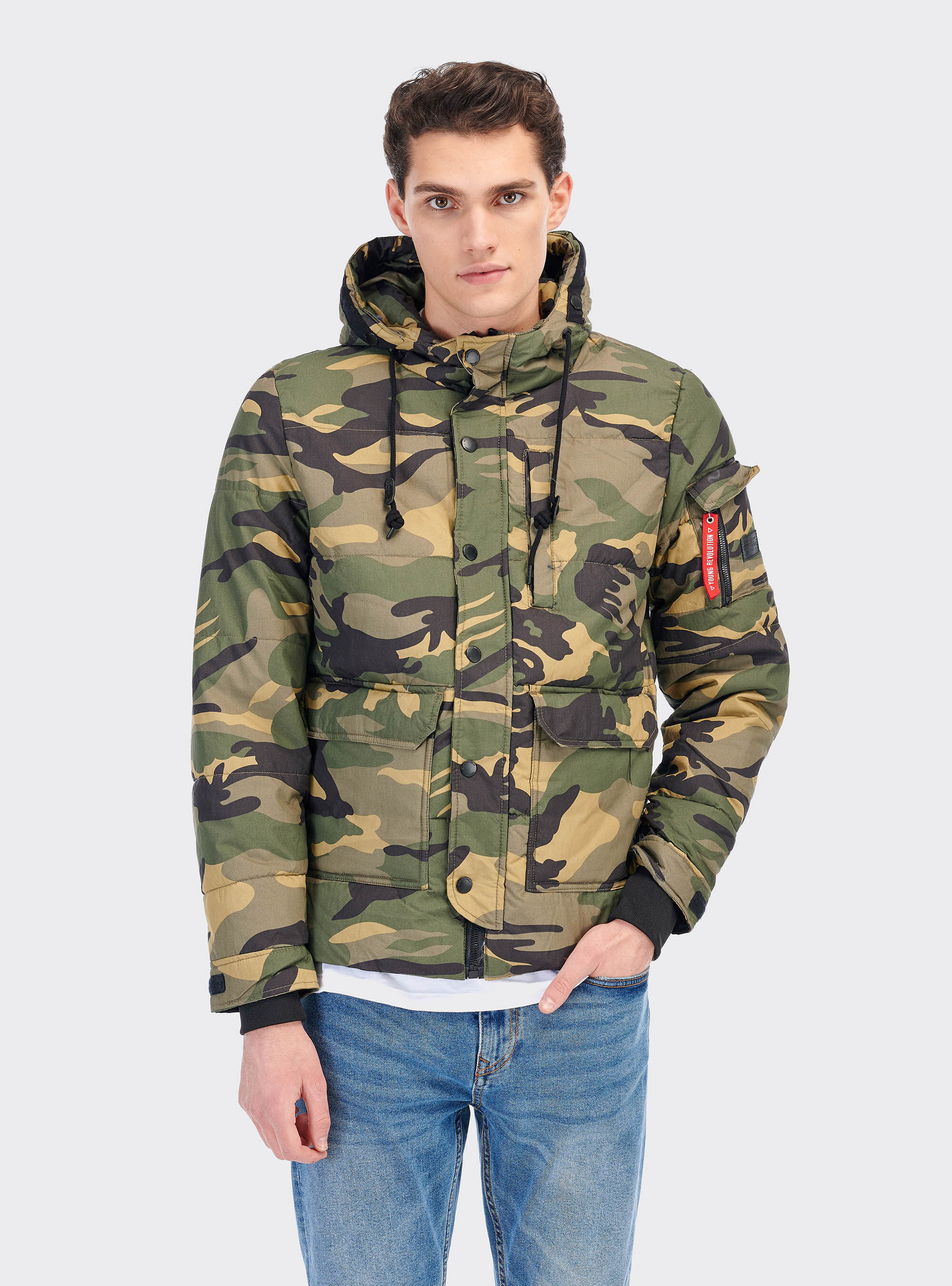 Camouflage bomber discount