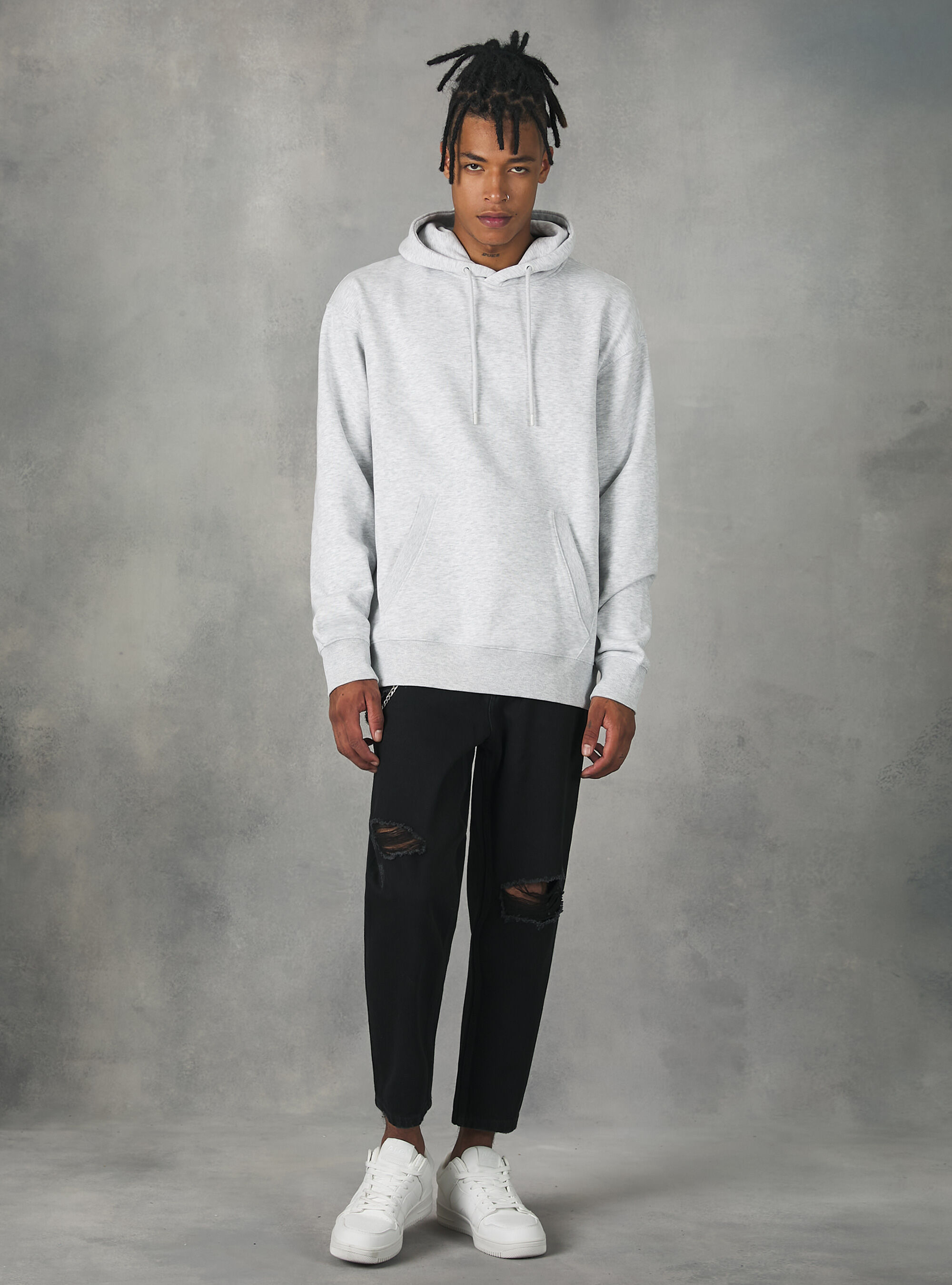 Sweatshirt with pouch cheap