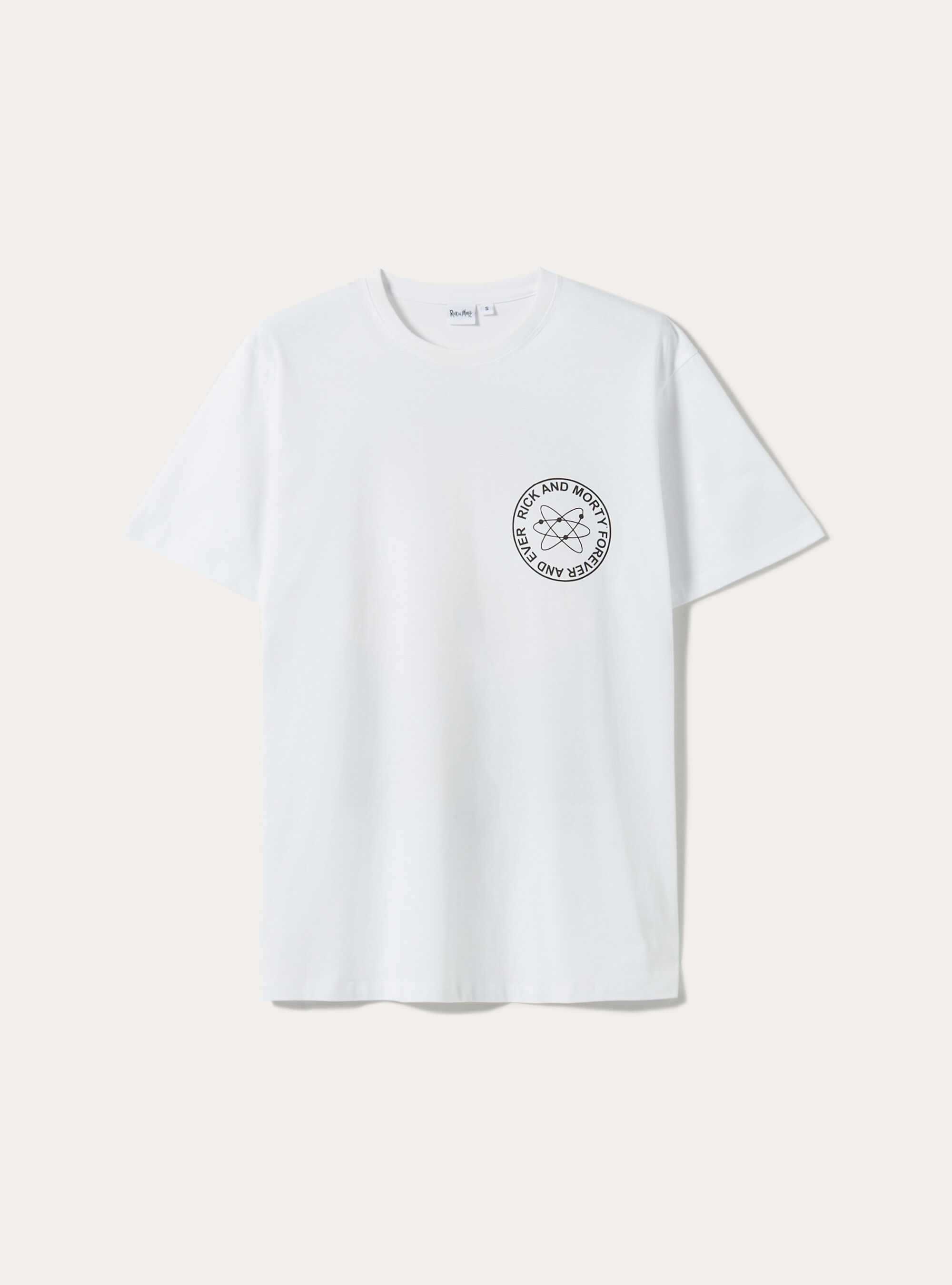 T-shirt rick and morty, WH3 WHITE