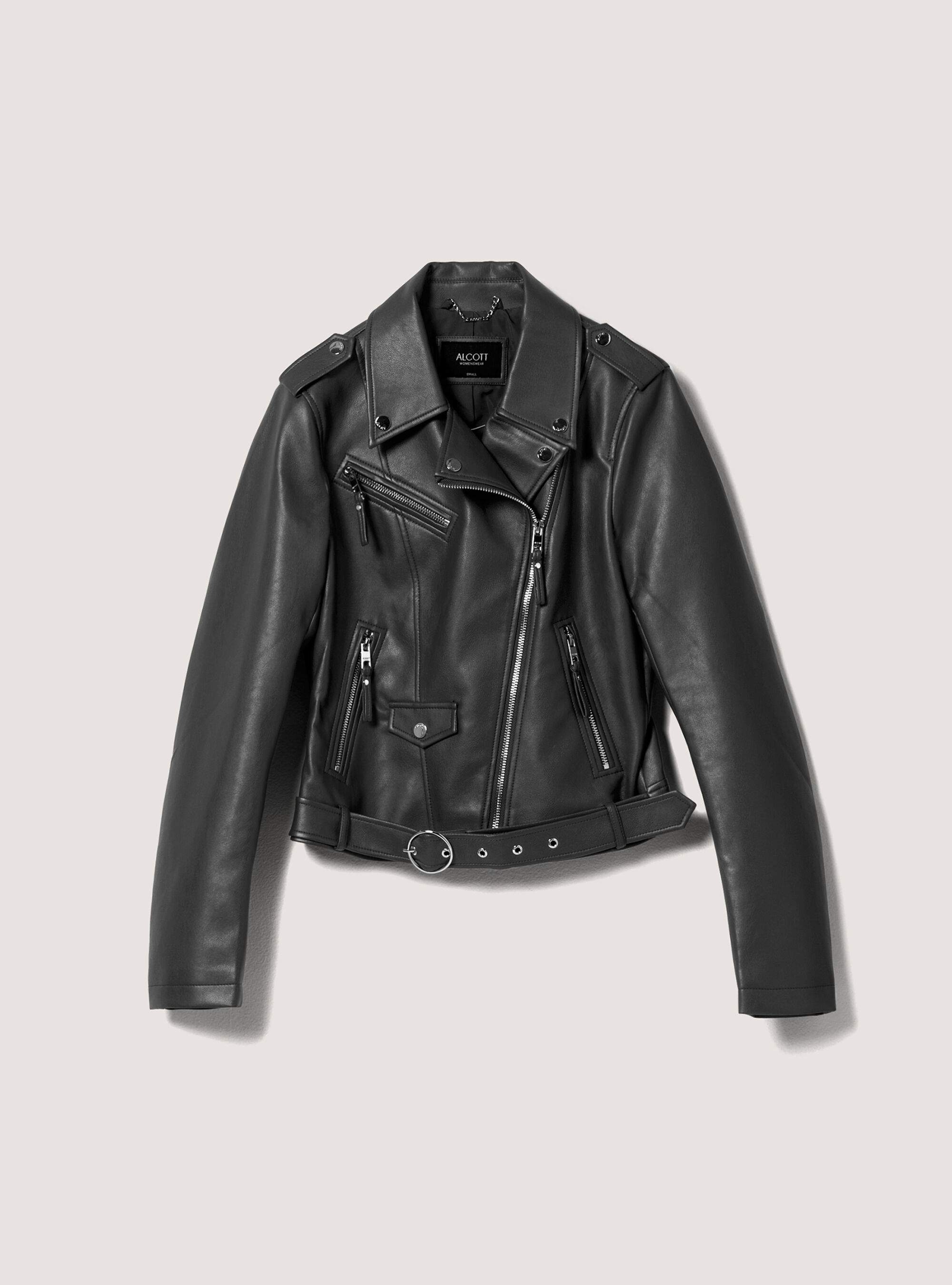 Eco leather jacket