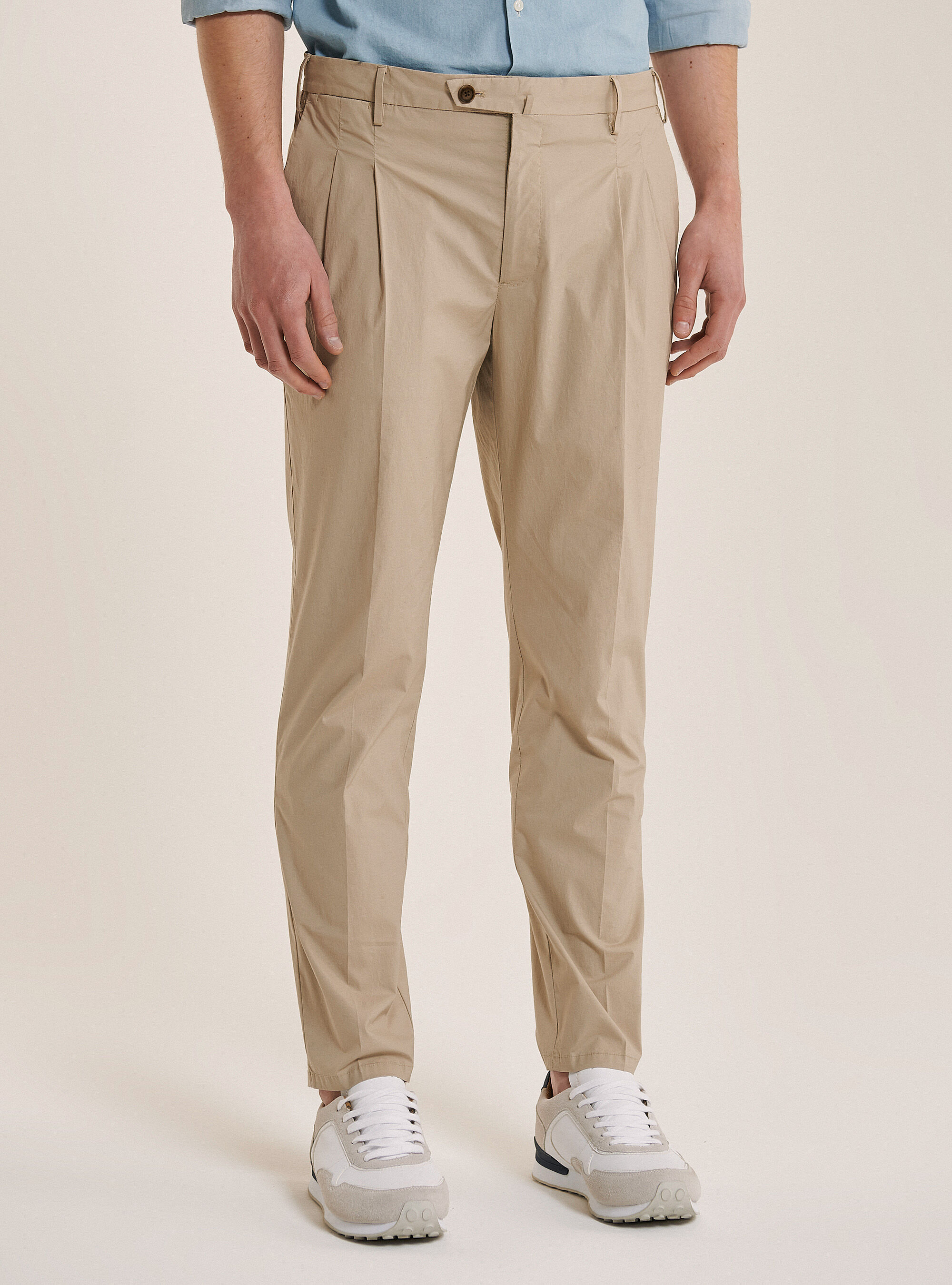 Pantalon à plis homme deals