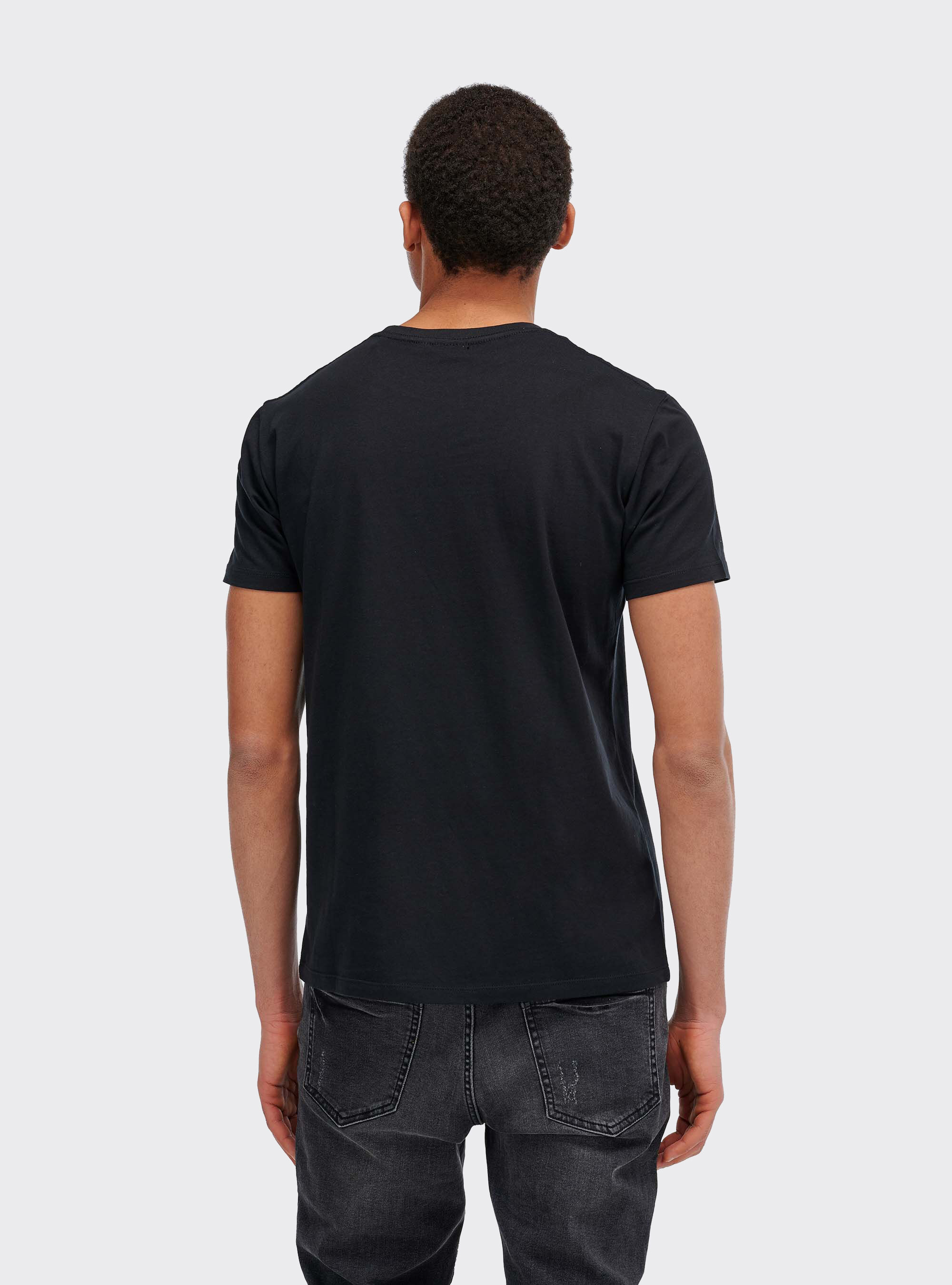 T-shirt Nirvana, NEGRO