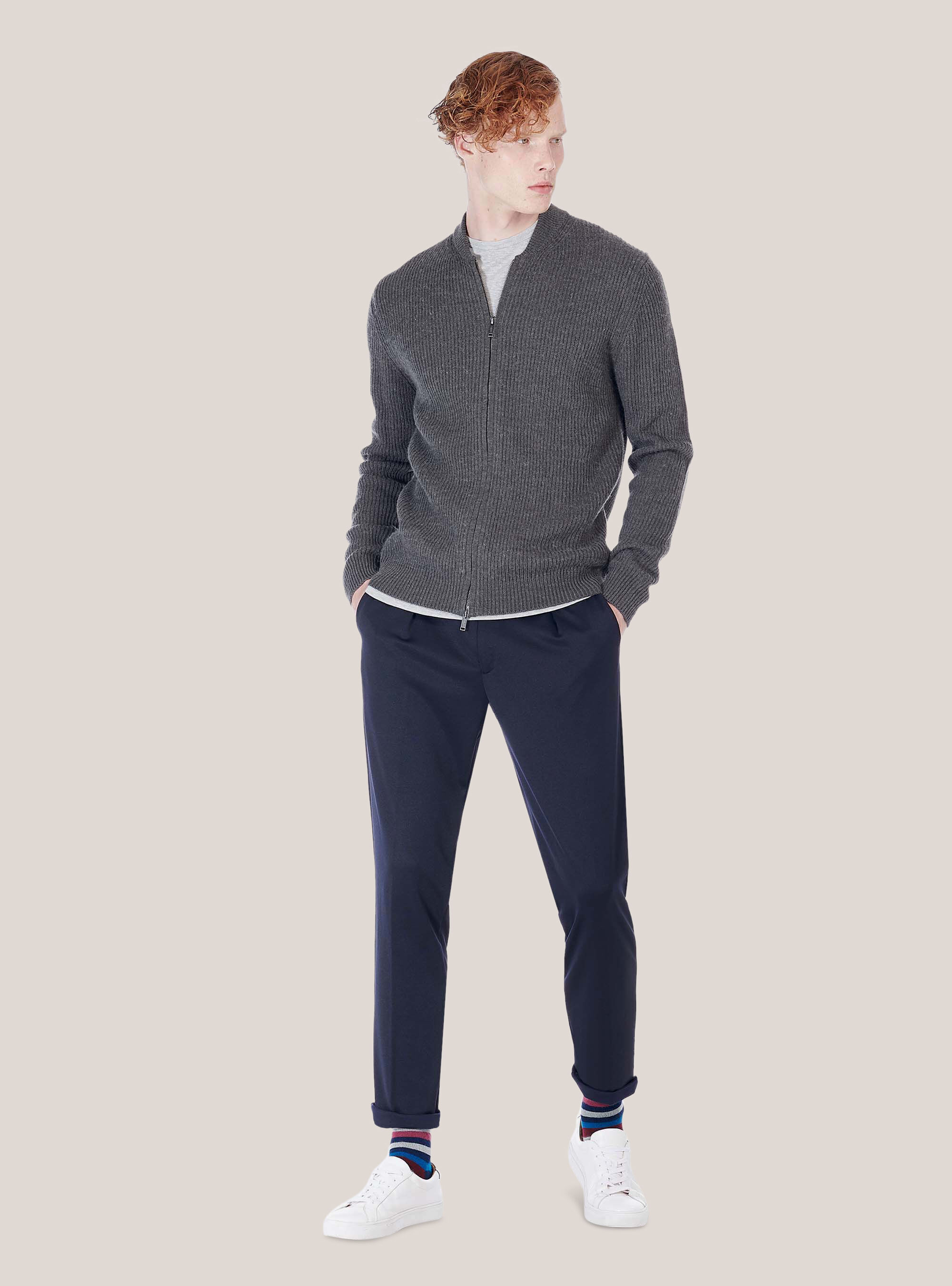 Pantaloni con top coulisse