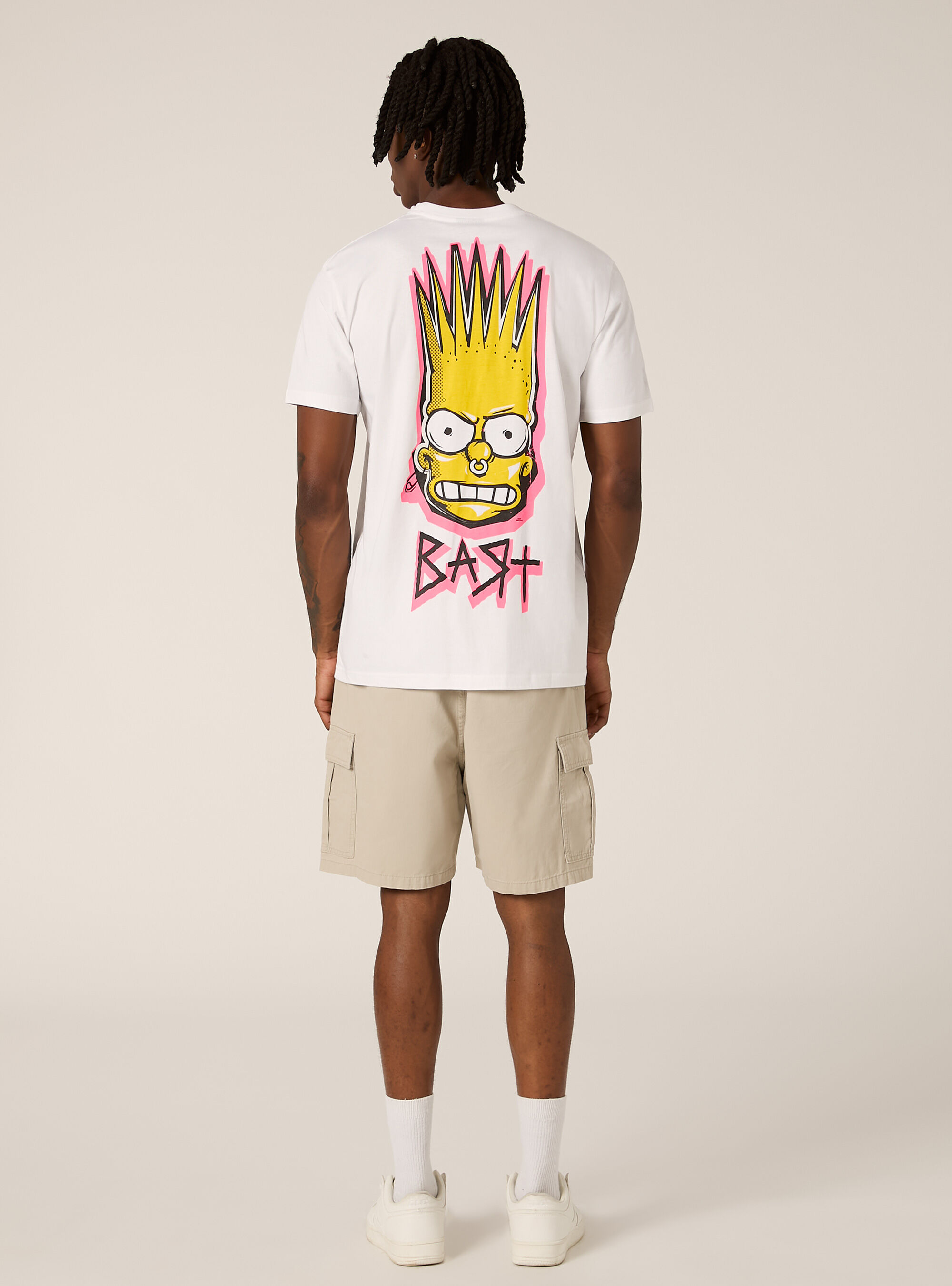 Maglietta The Simpson / Alcott, BIANCO OTTICO