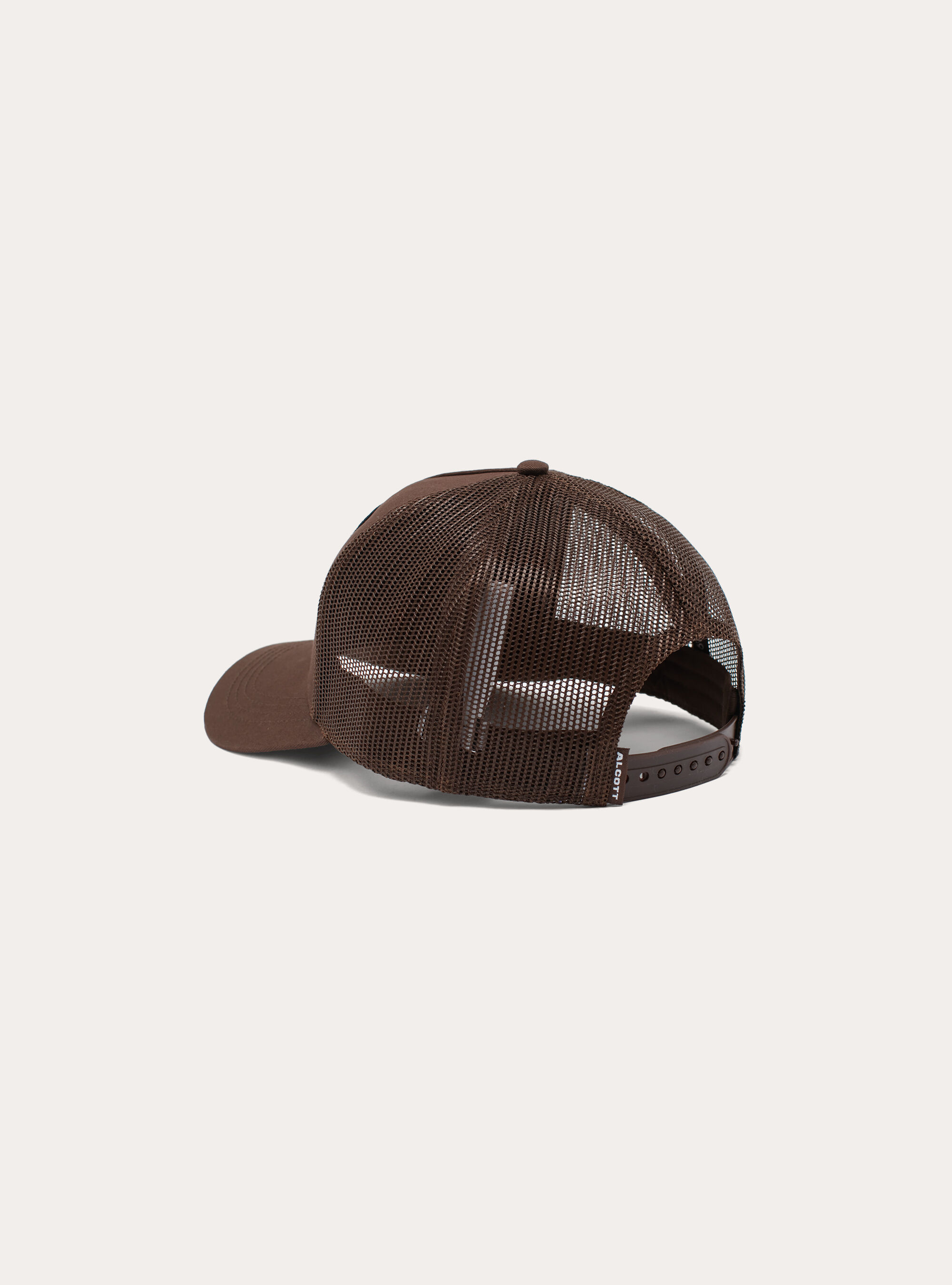 Cappello con patch, BR2 BROWN MEDIUM
