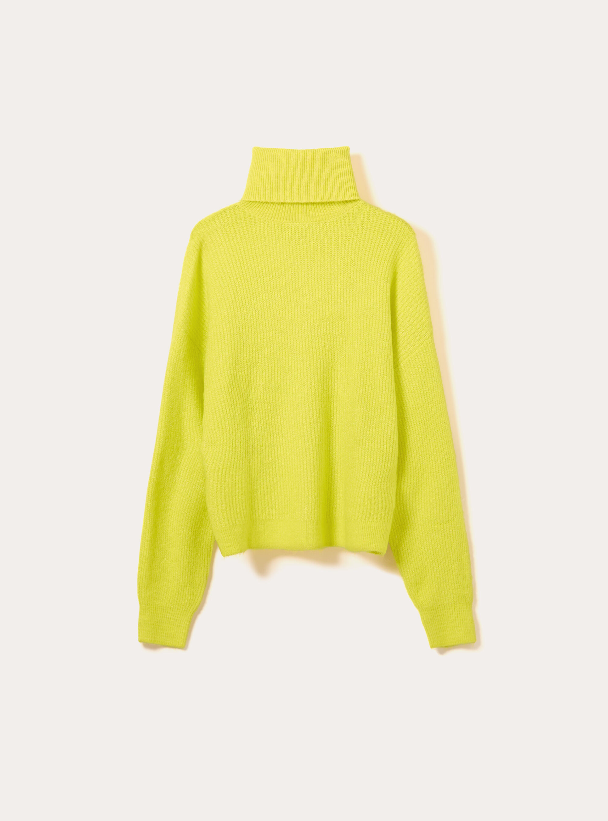 High-neck pullover, GC3 ACID GREEN LIGHT