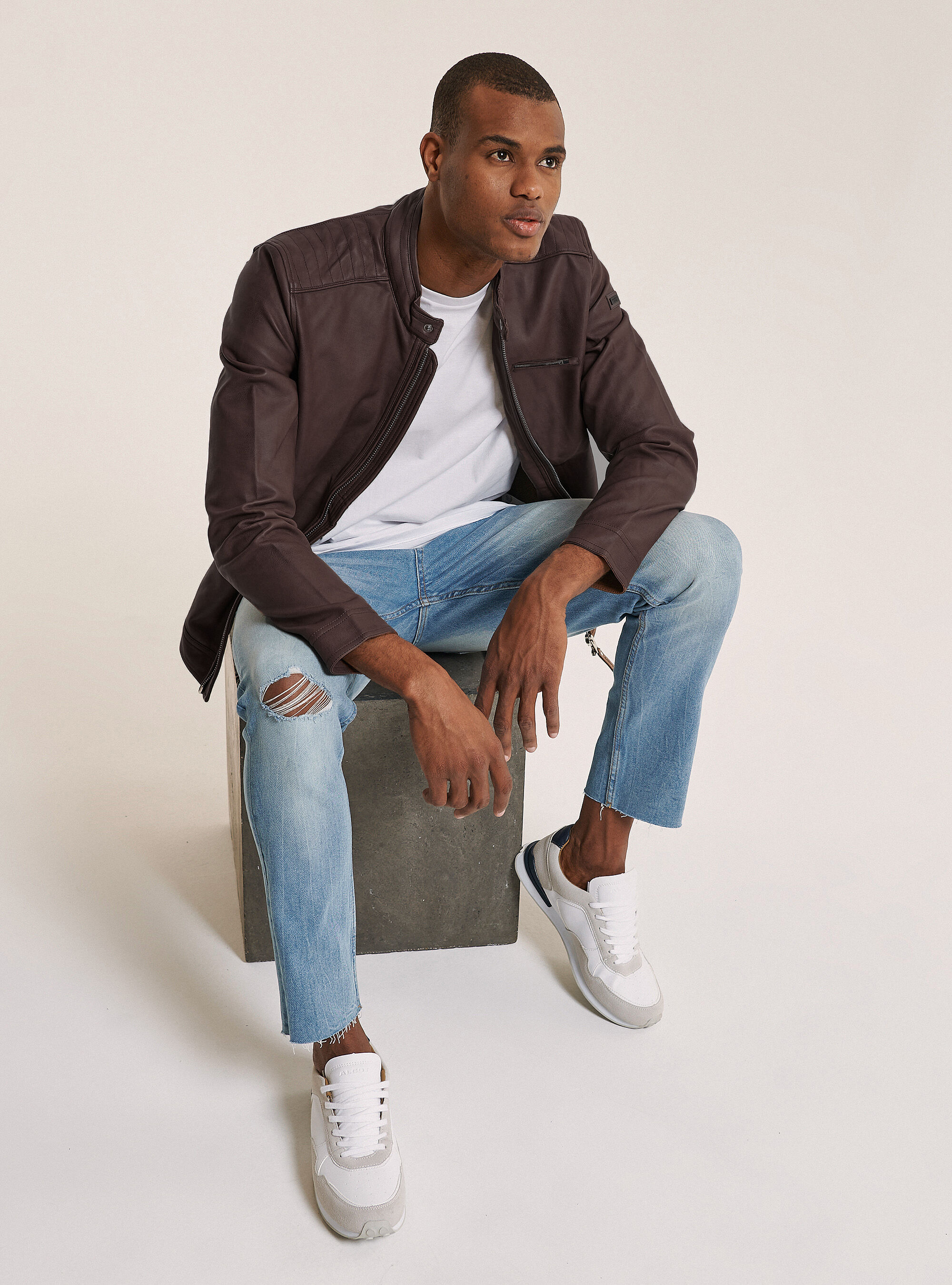 alcott leather jacket price