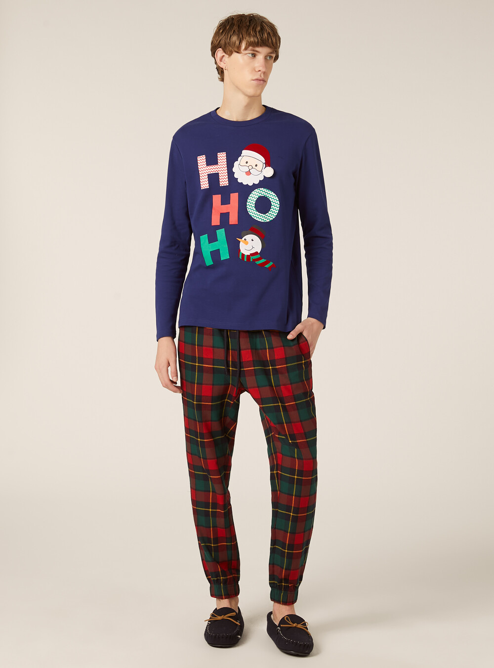 Caldo Cotone Pigiami Natalizi Economici Pigiami Natalizi Cotone