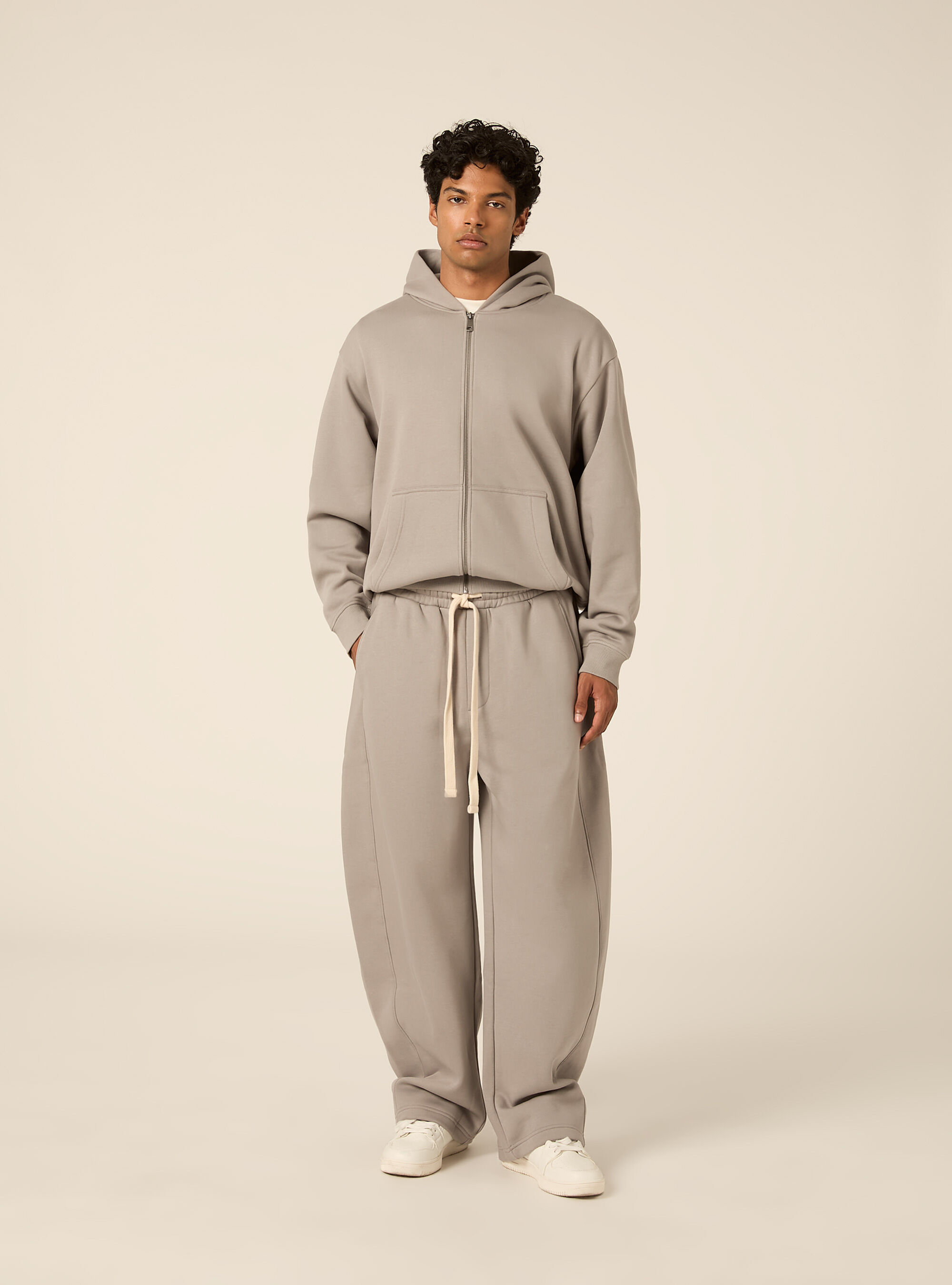 Pantalone in felpa barrel fit