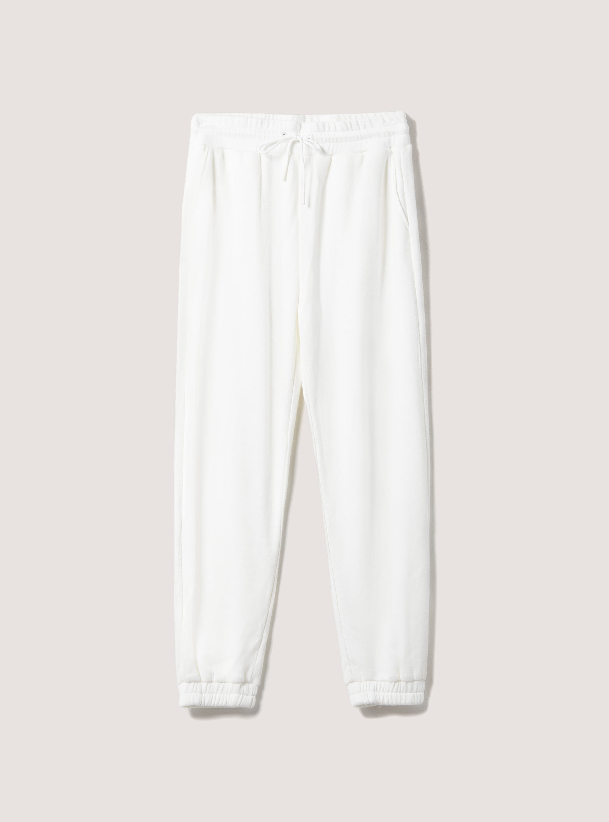 Soft touch jogger trousers, C0020 OFF WHITE