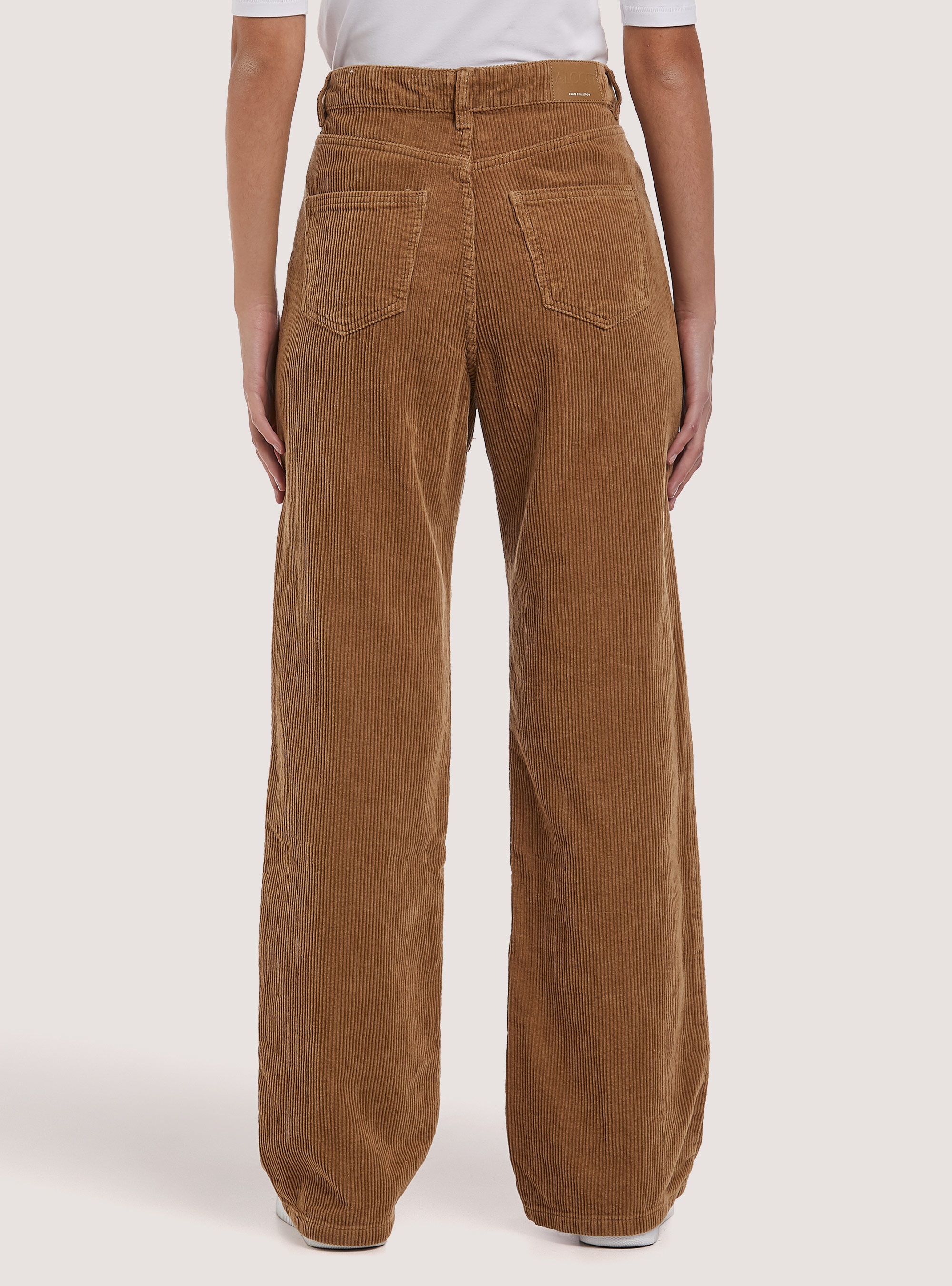 Wide leg corduroy trousers 2025