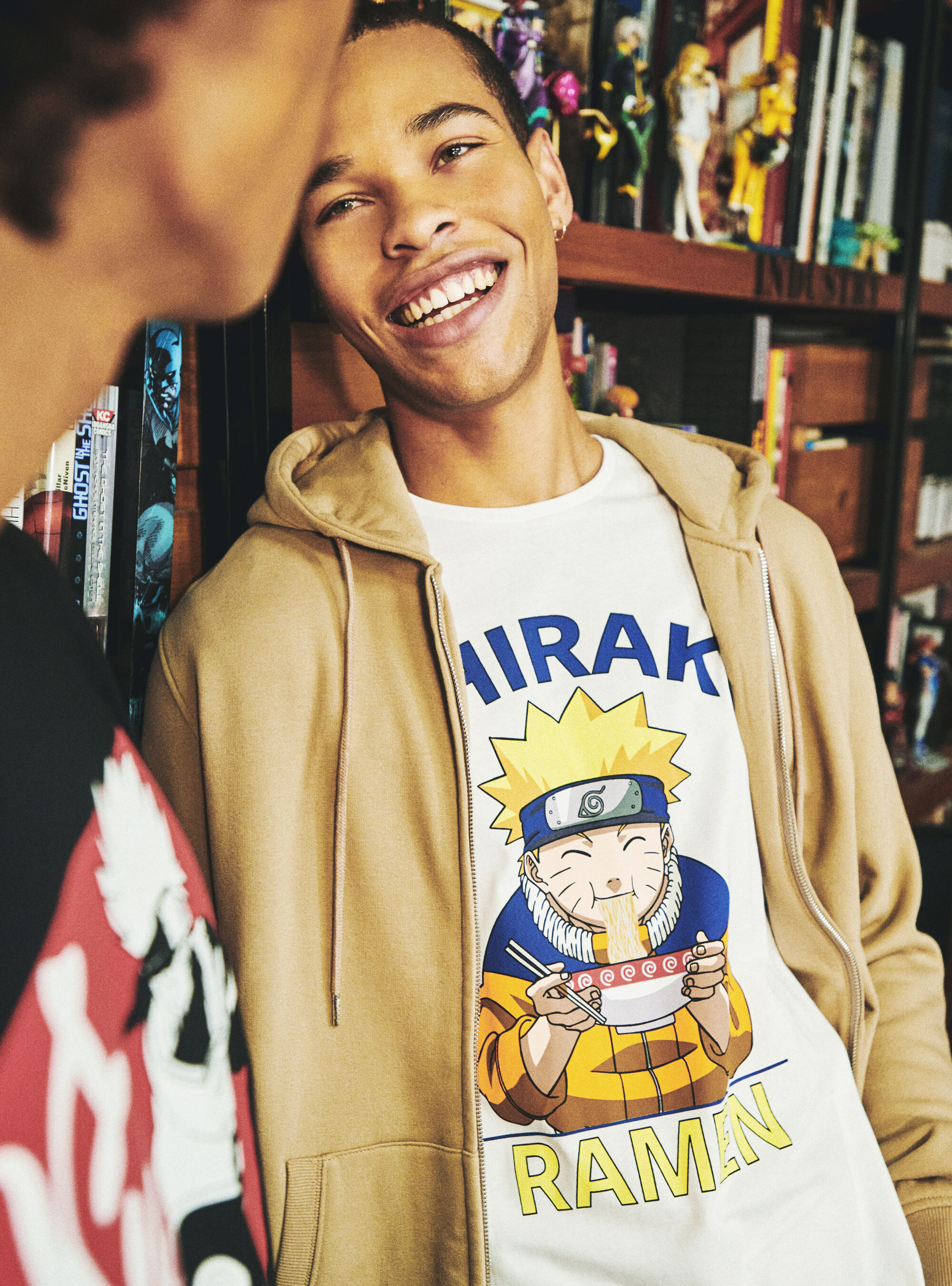 Naruto x Alcott T-shirt, WH1 OFF WHITE