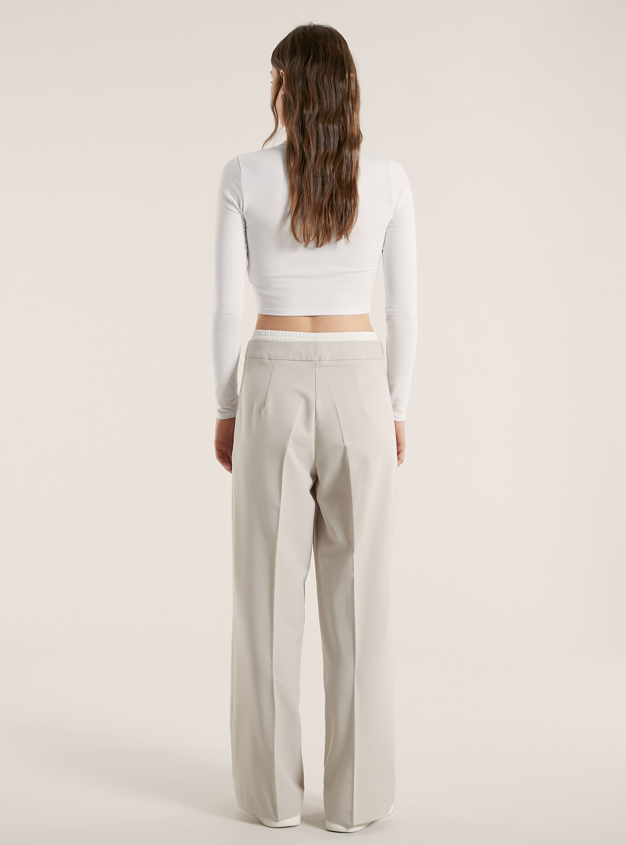Smart trousers with combined waist | Alcott | Women's Trousers
