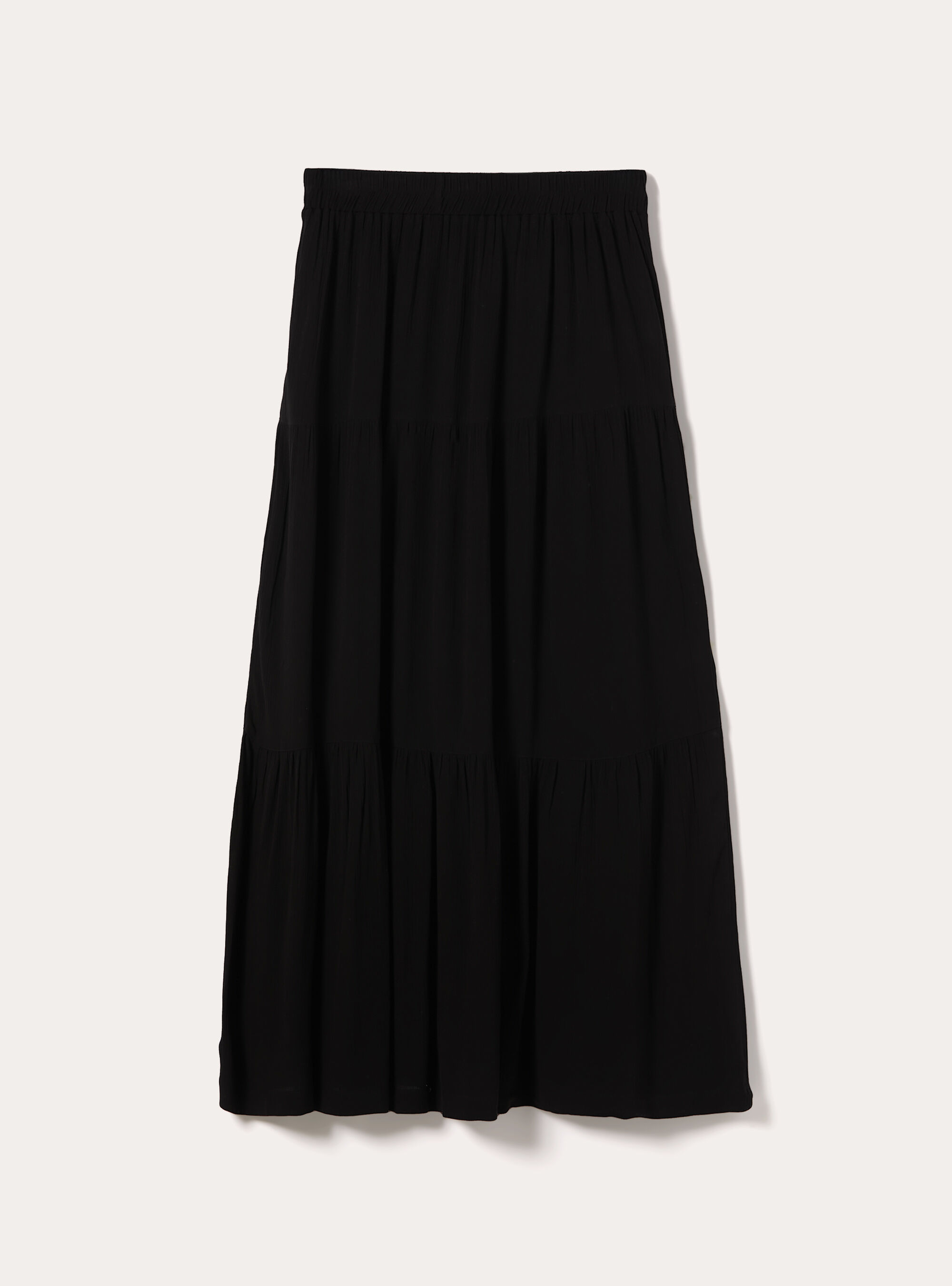 Falda larga boho, BK1 BLACK