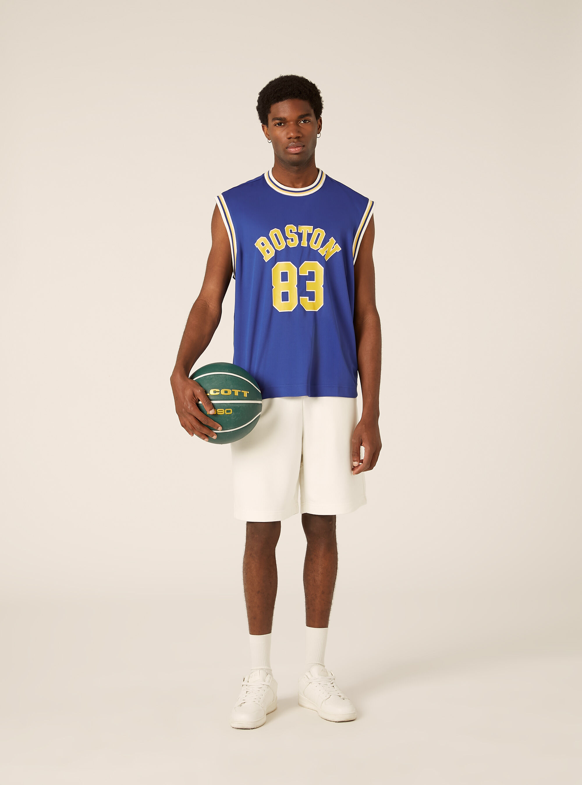 Canotta tank combinata varsity boxy fit