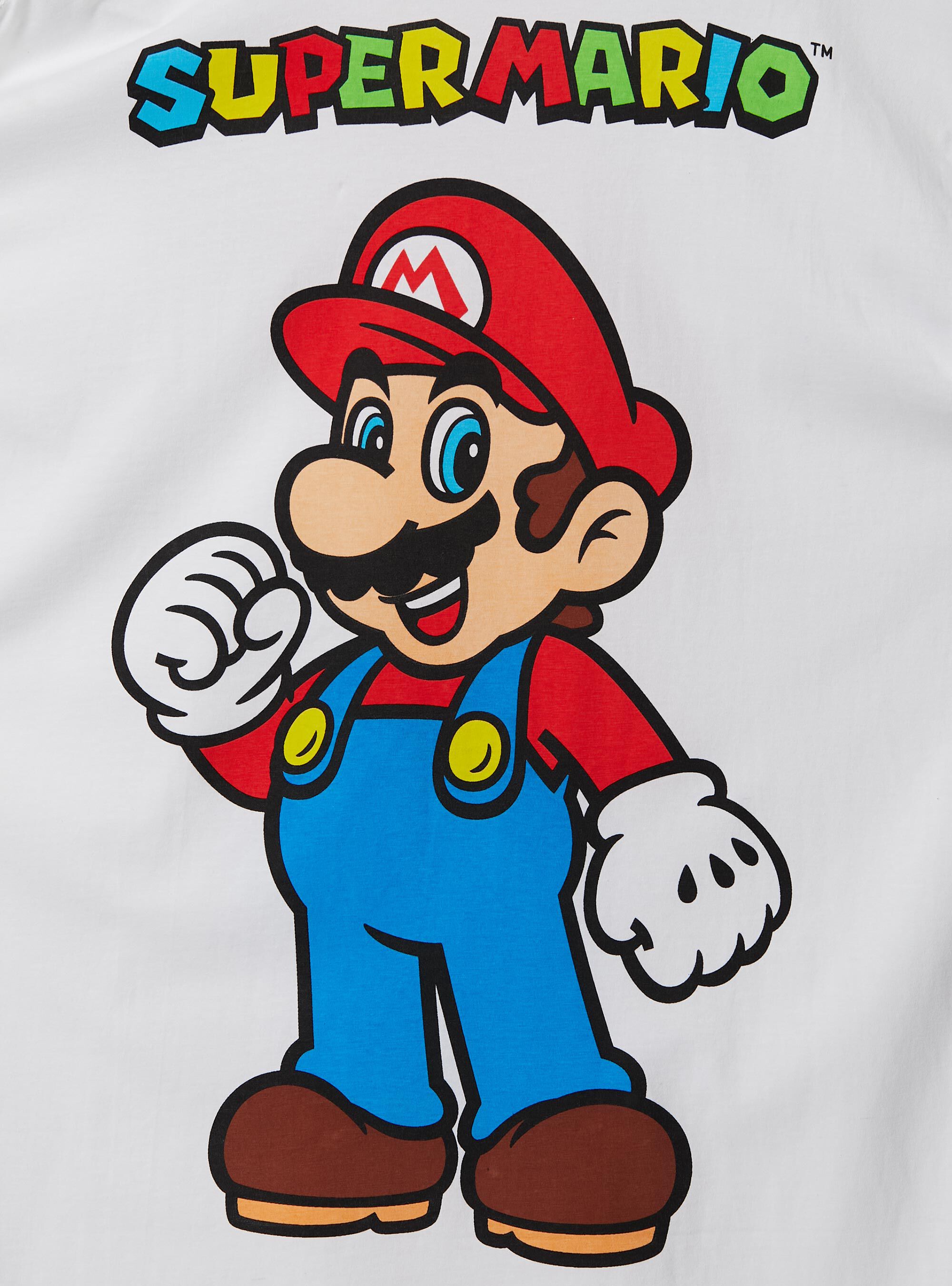 Super Mario / Alcott T-shirt, WH3 WHITE