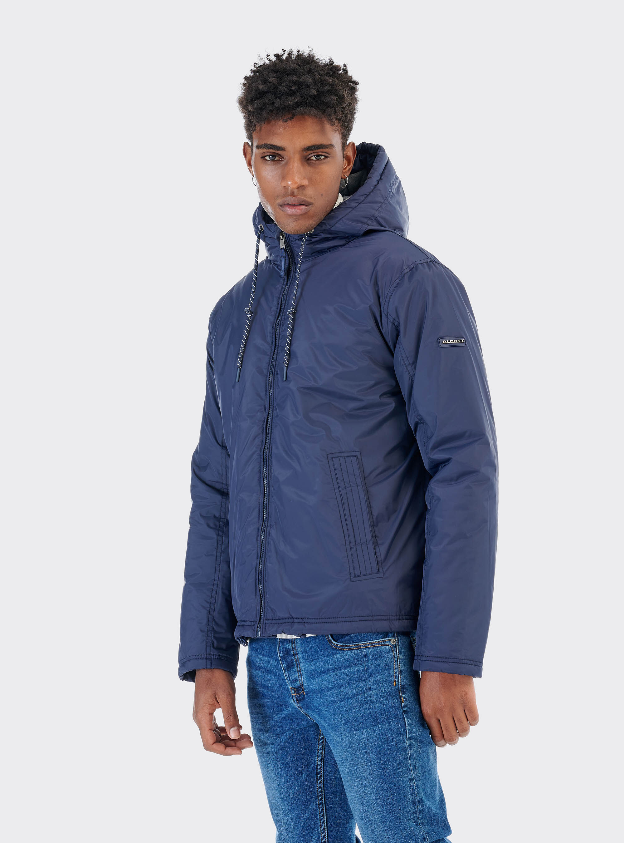 Giubbotto imbottito, BLU MARINO