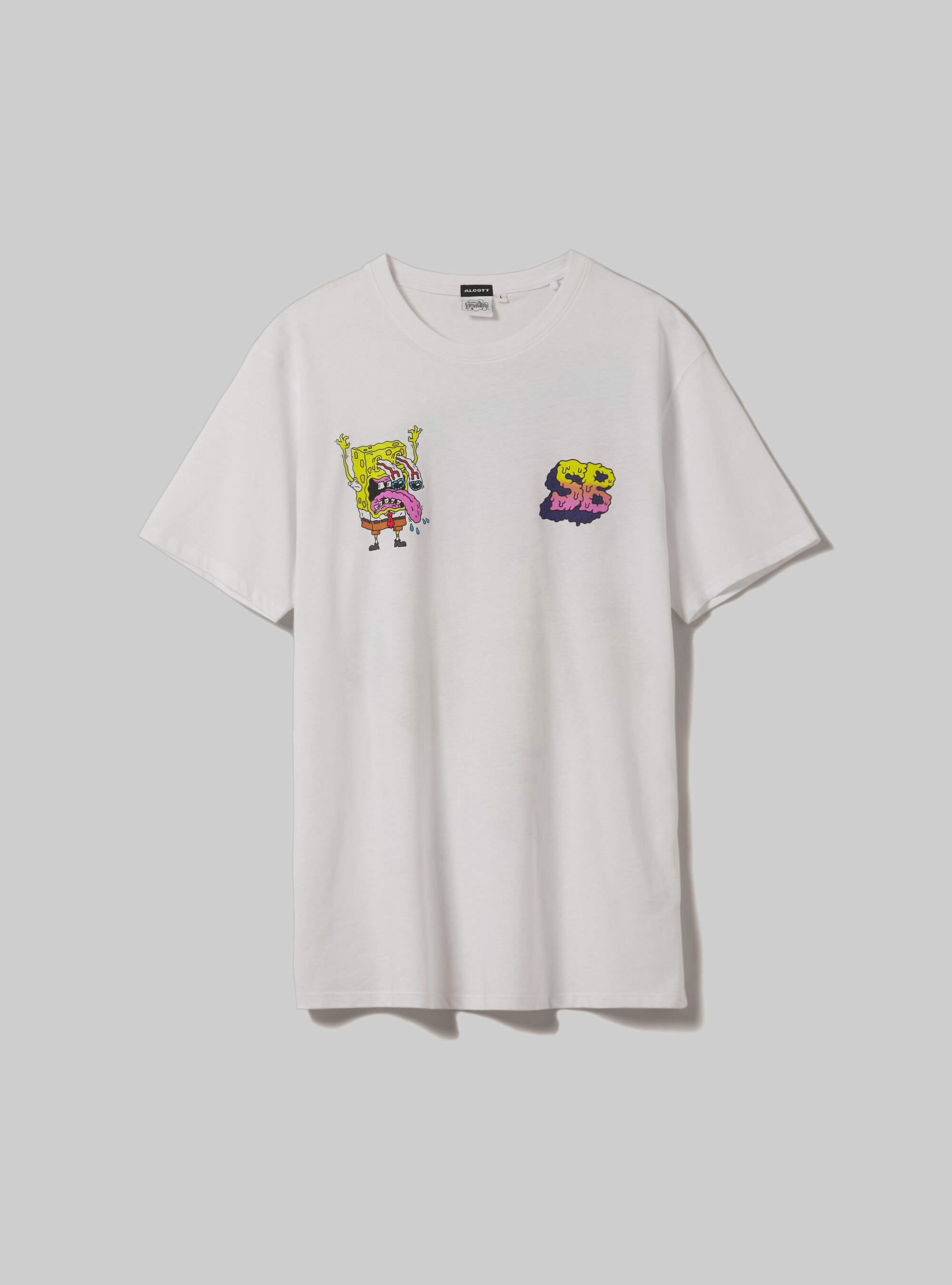 Camiseta Bob Esponja / Alcott, WH3 WHITE