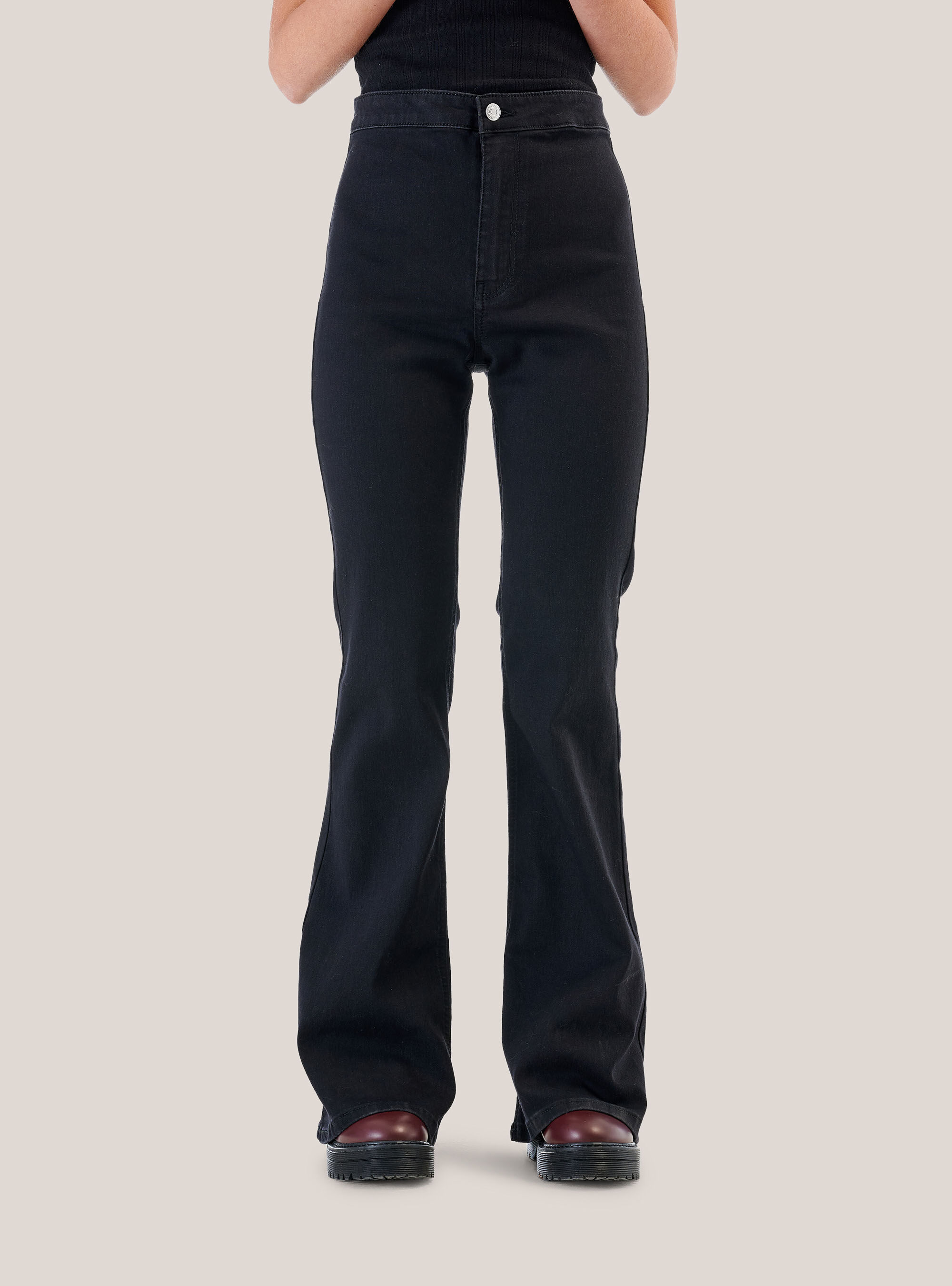 Jeans on sale neri flare