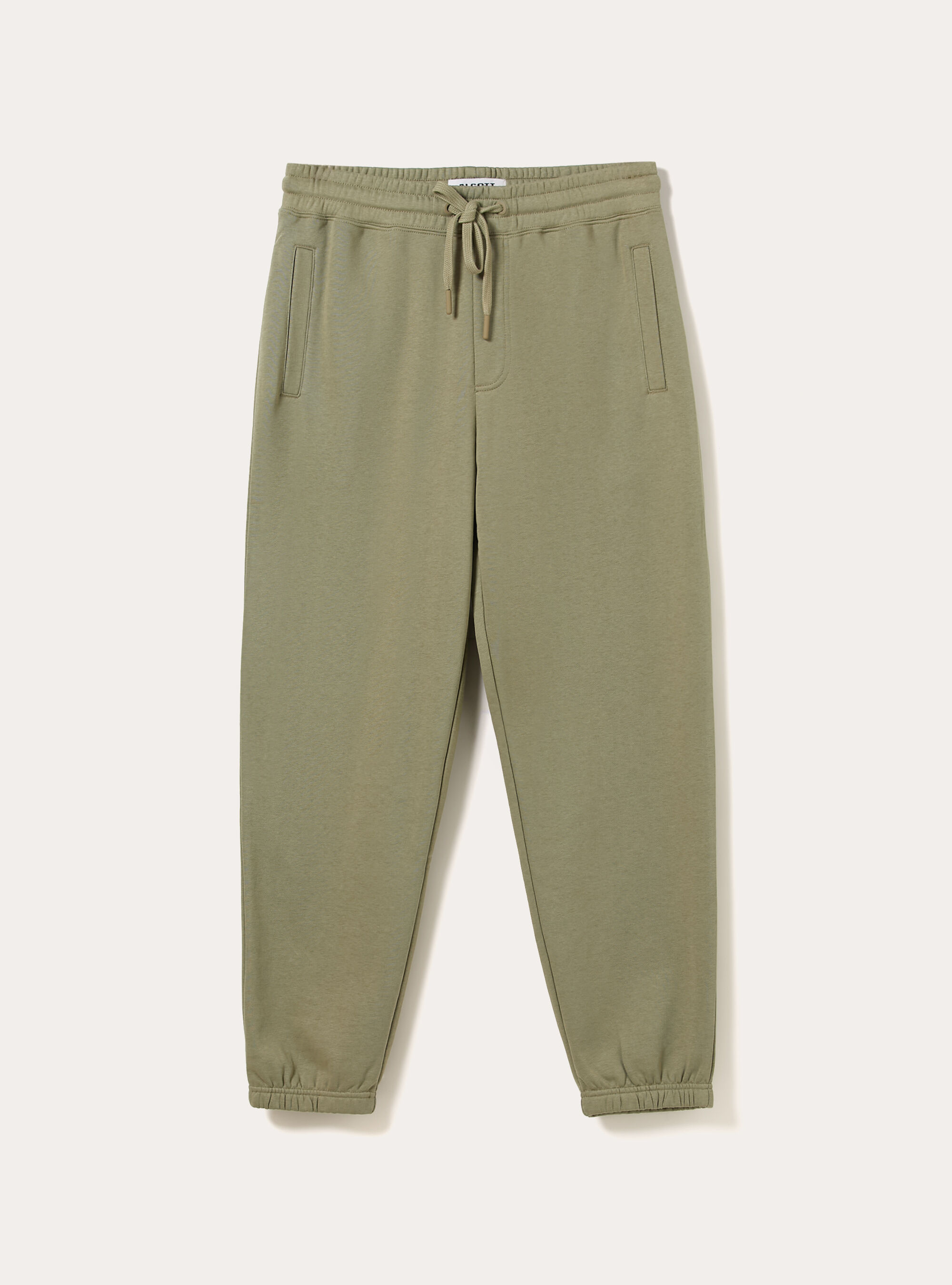 Pantalones jogger de felpa, KY2 KAKY MEDIUM