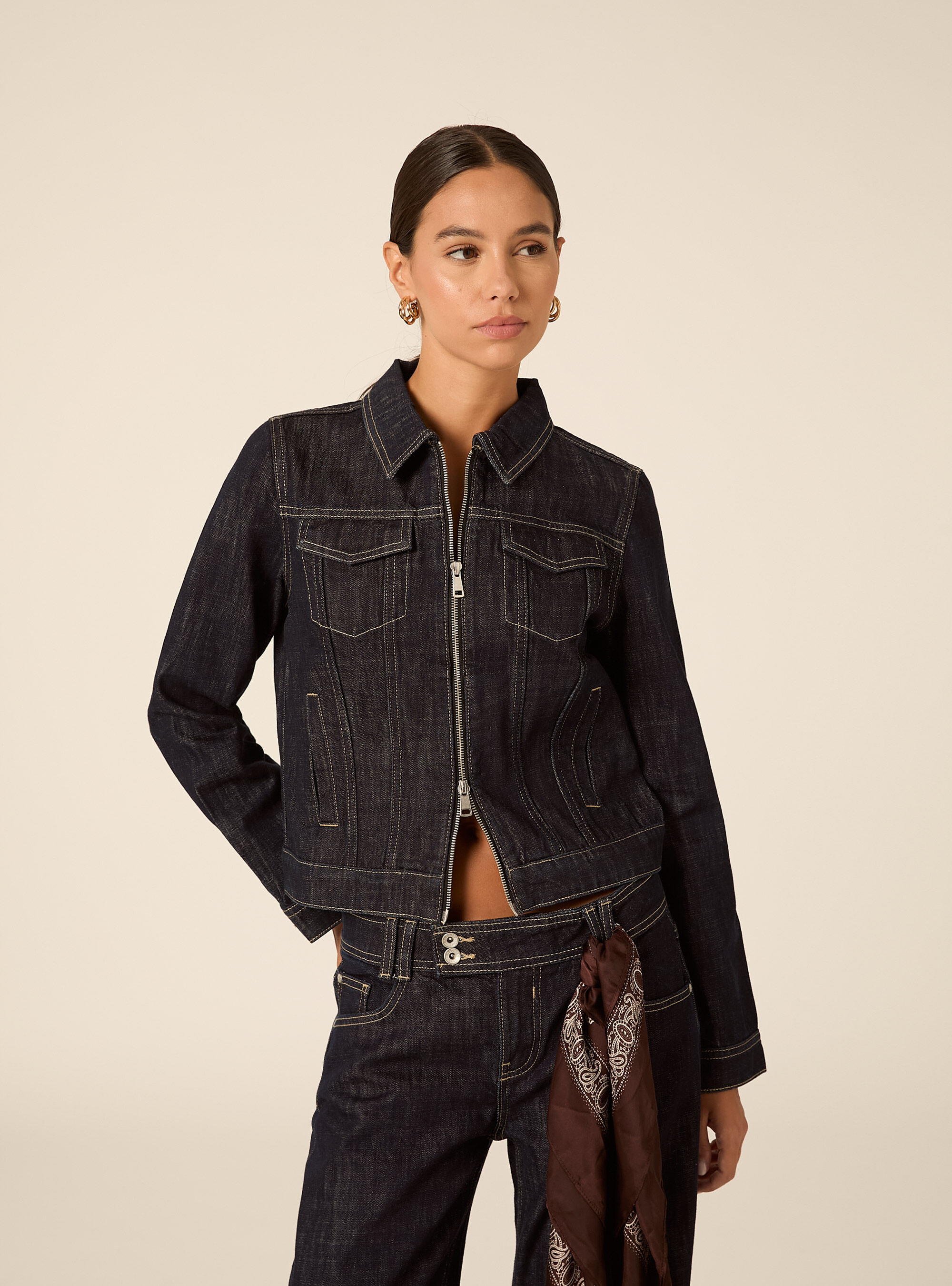 Giubbotto in denim