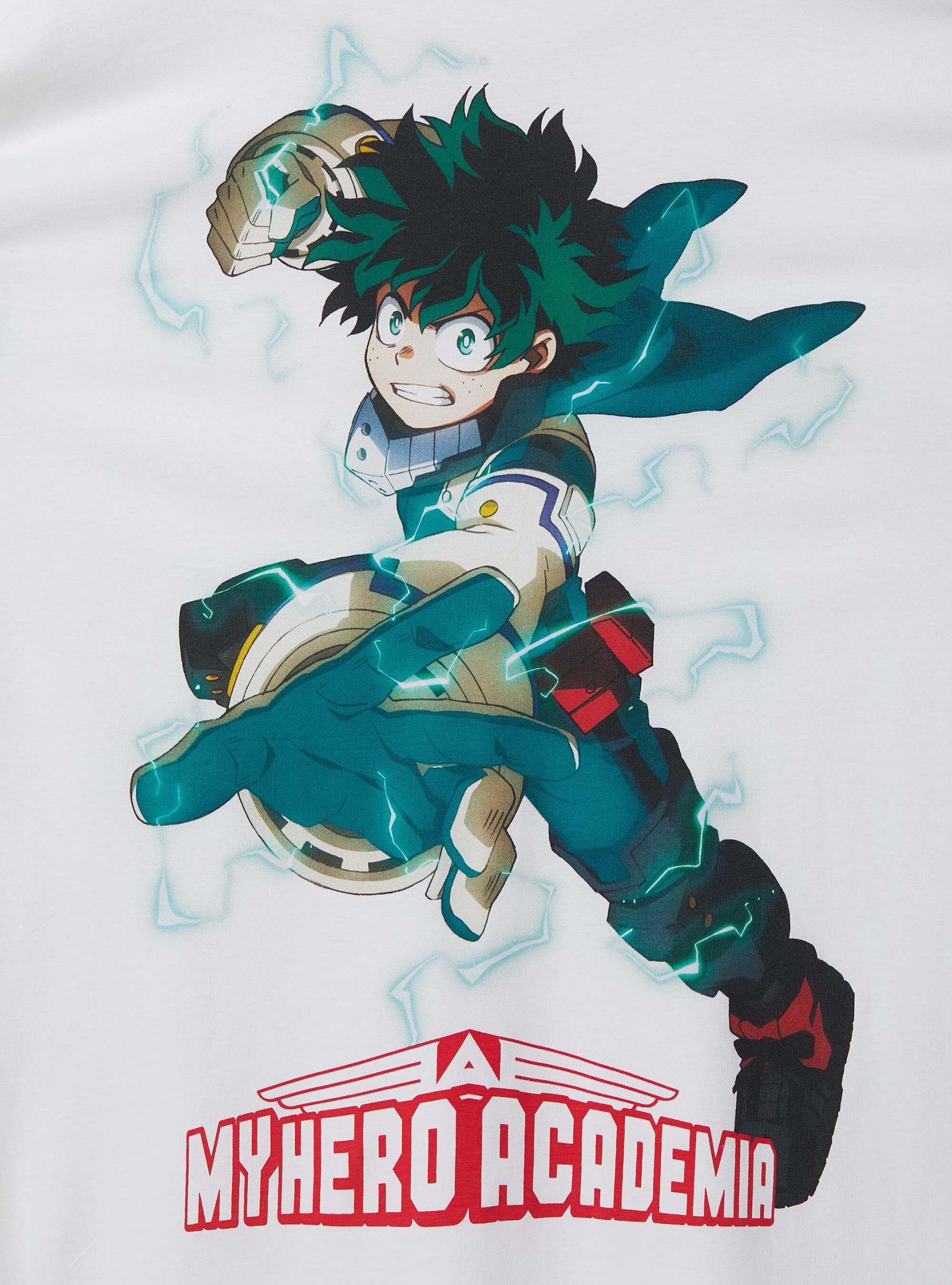 T-shirt My Hero Academia / Alcott, WH3 WHITE
