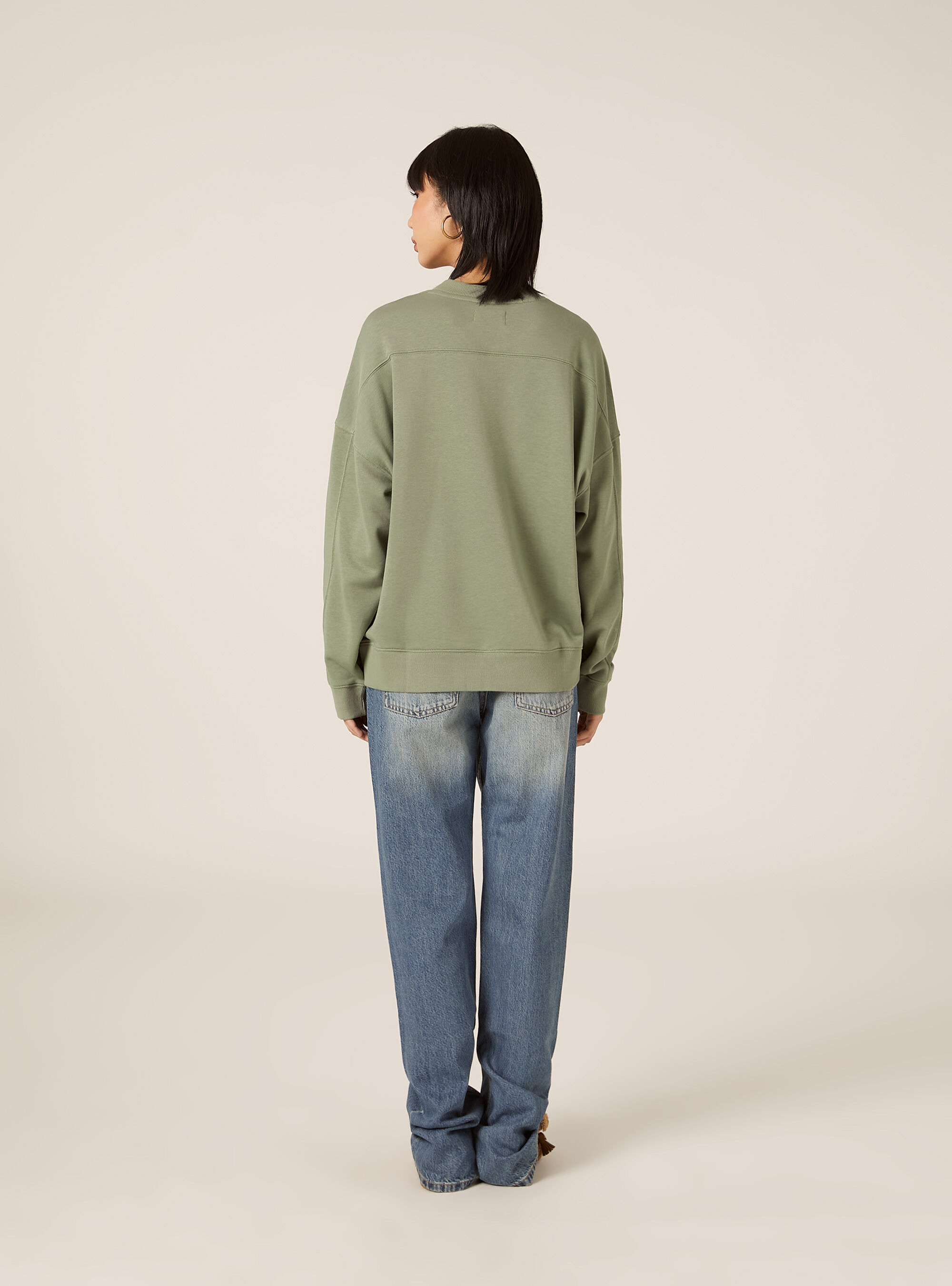 Sweat-shirt basique en coton, KY3 KAKY LIGHT