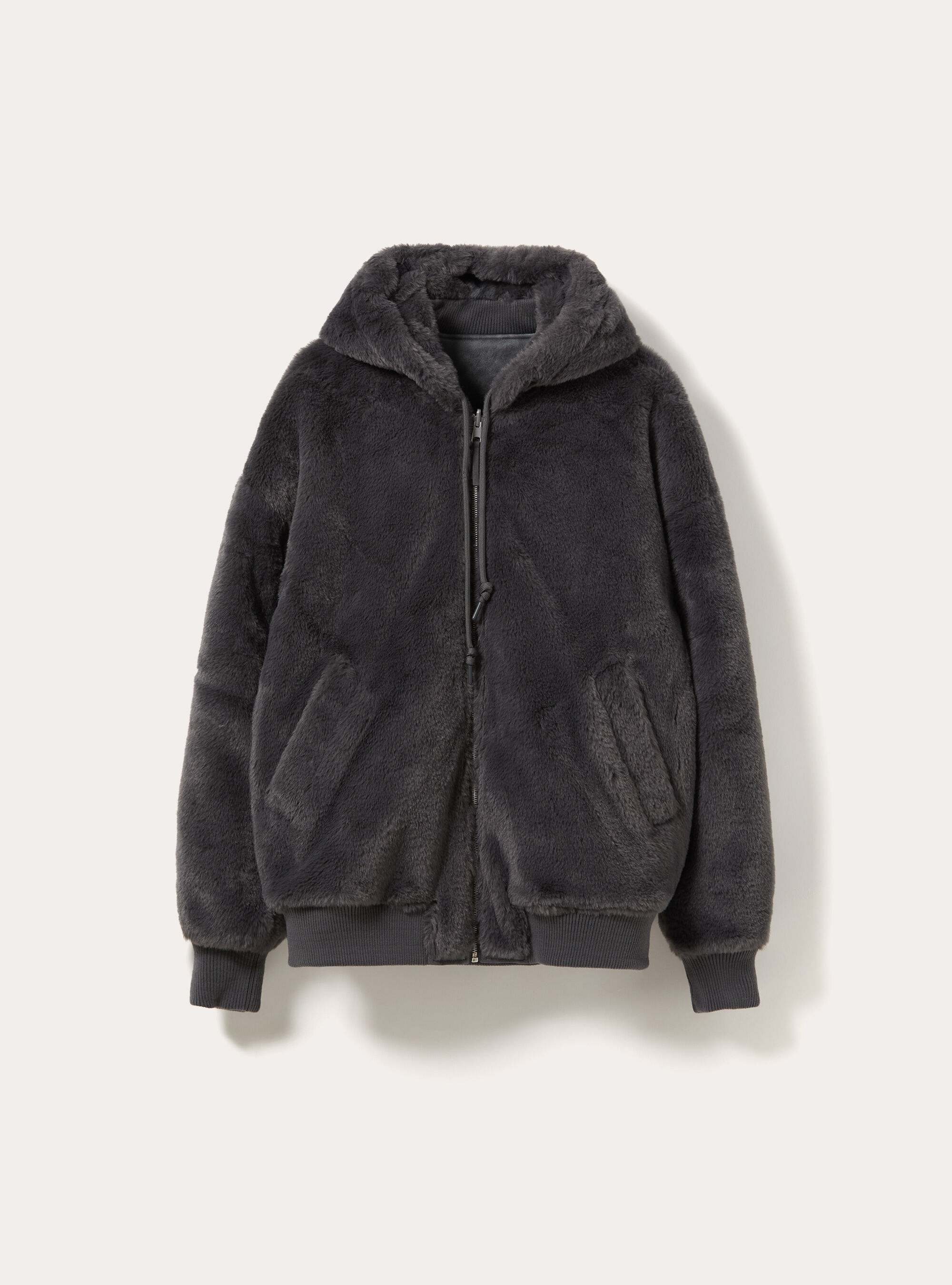 Bomber reversibile con cappuccio, GY2 GREY MEDIUM