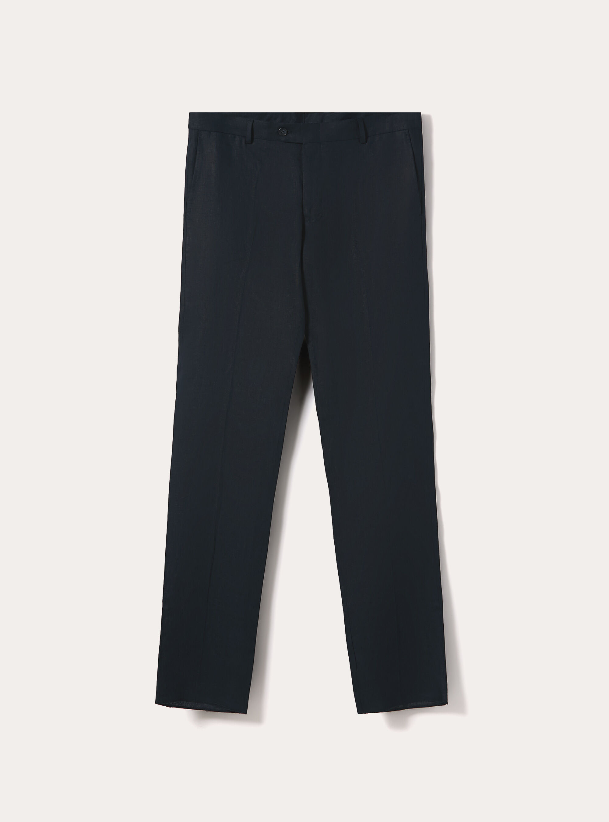 Pantaloni in lino, NA1 NAVY DARK