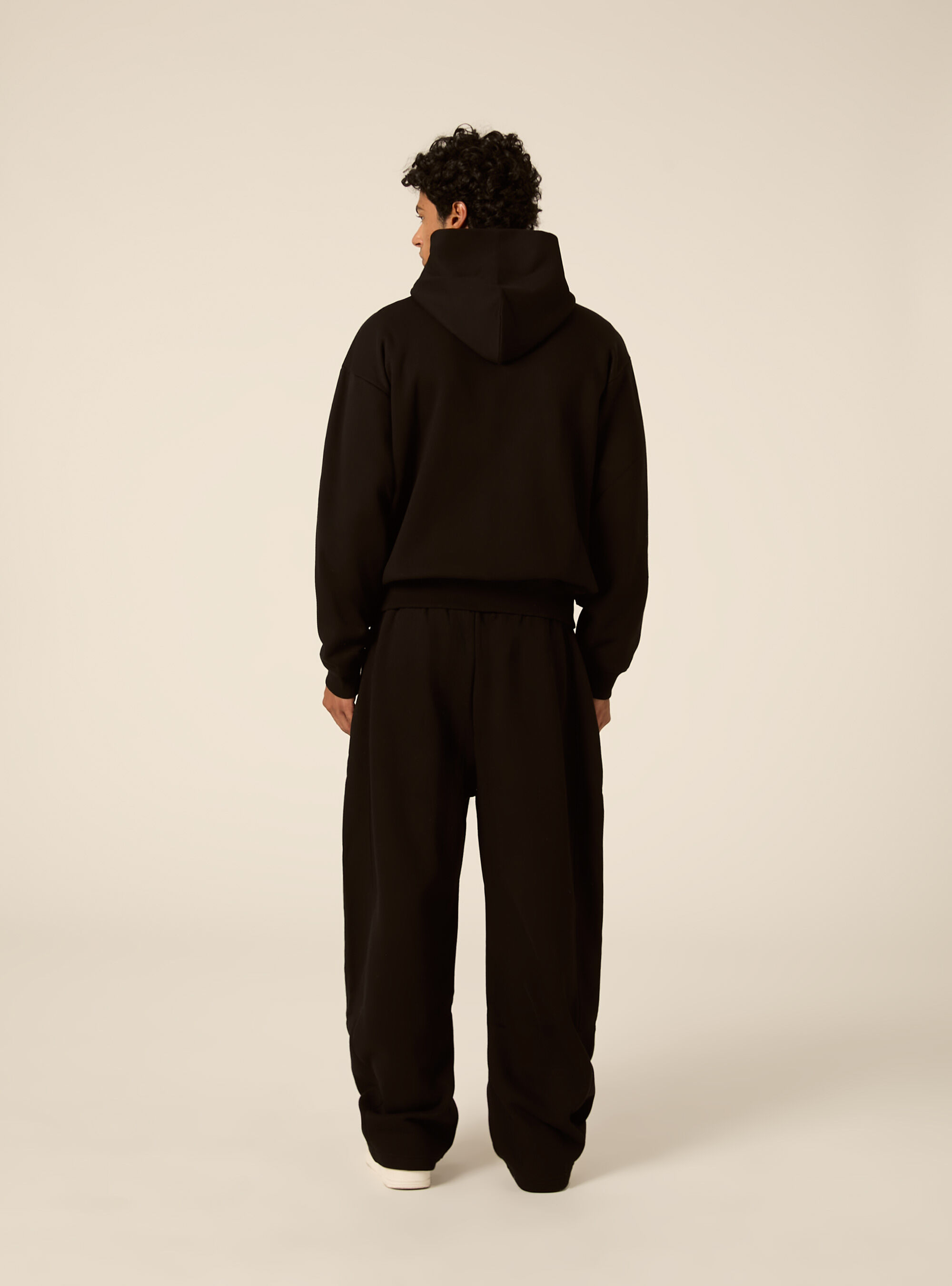 Cardigan basico boxy fit, BK1 BLACK