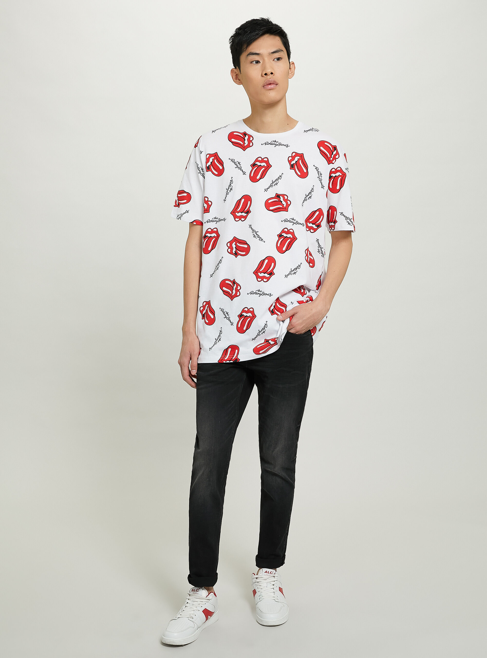 T shirt Rolling Stones Alcott