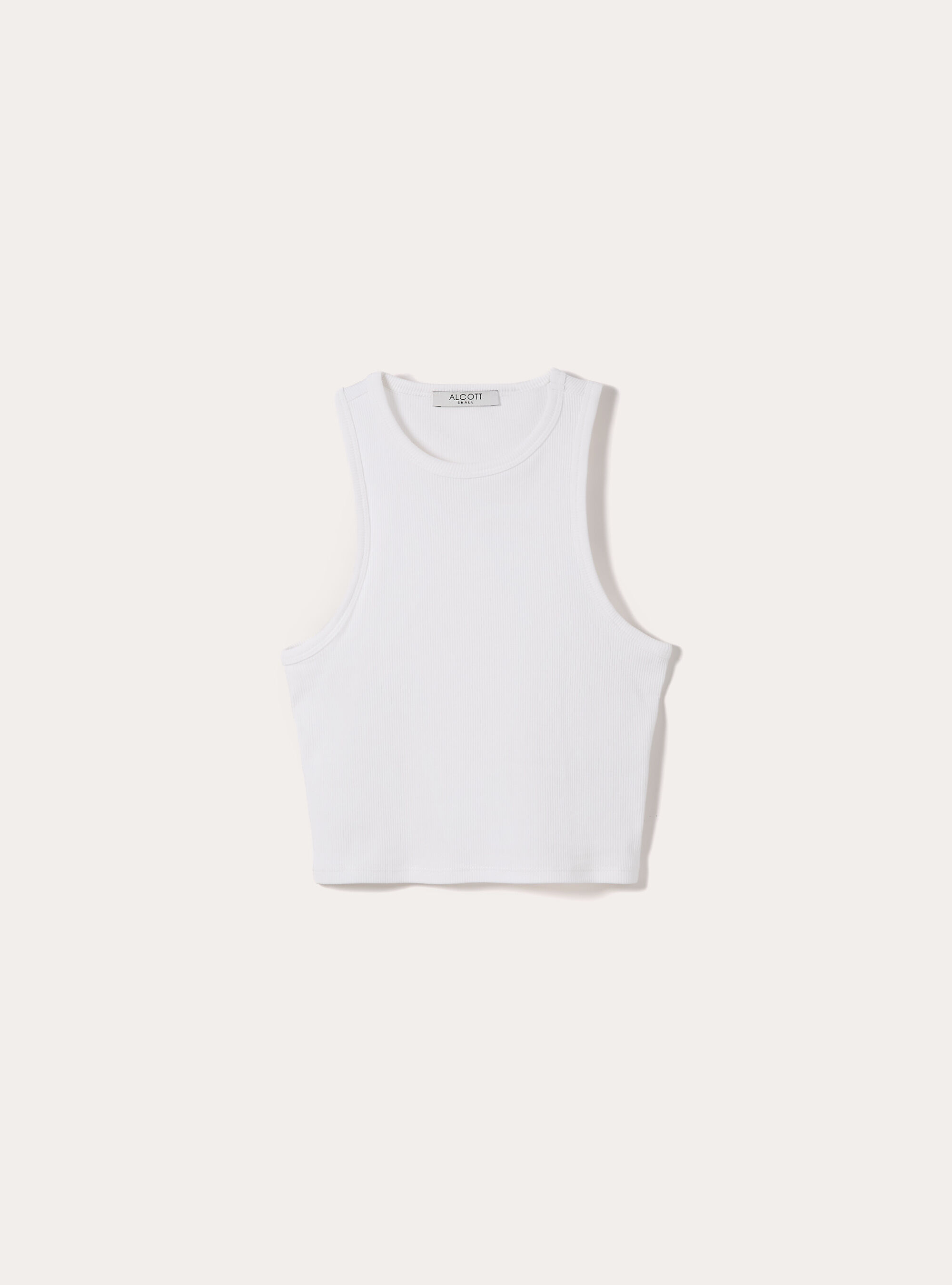 Canotta basic in cannete', WH3 WHITE
