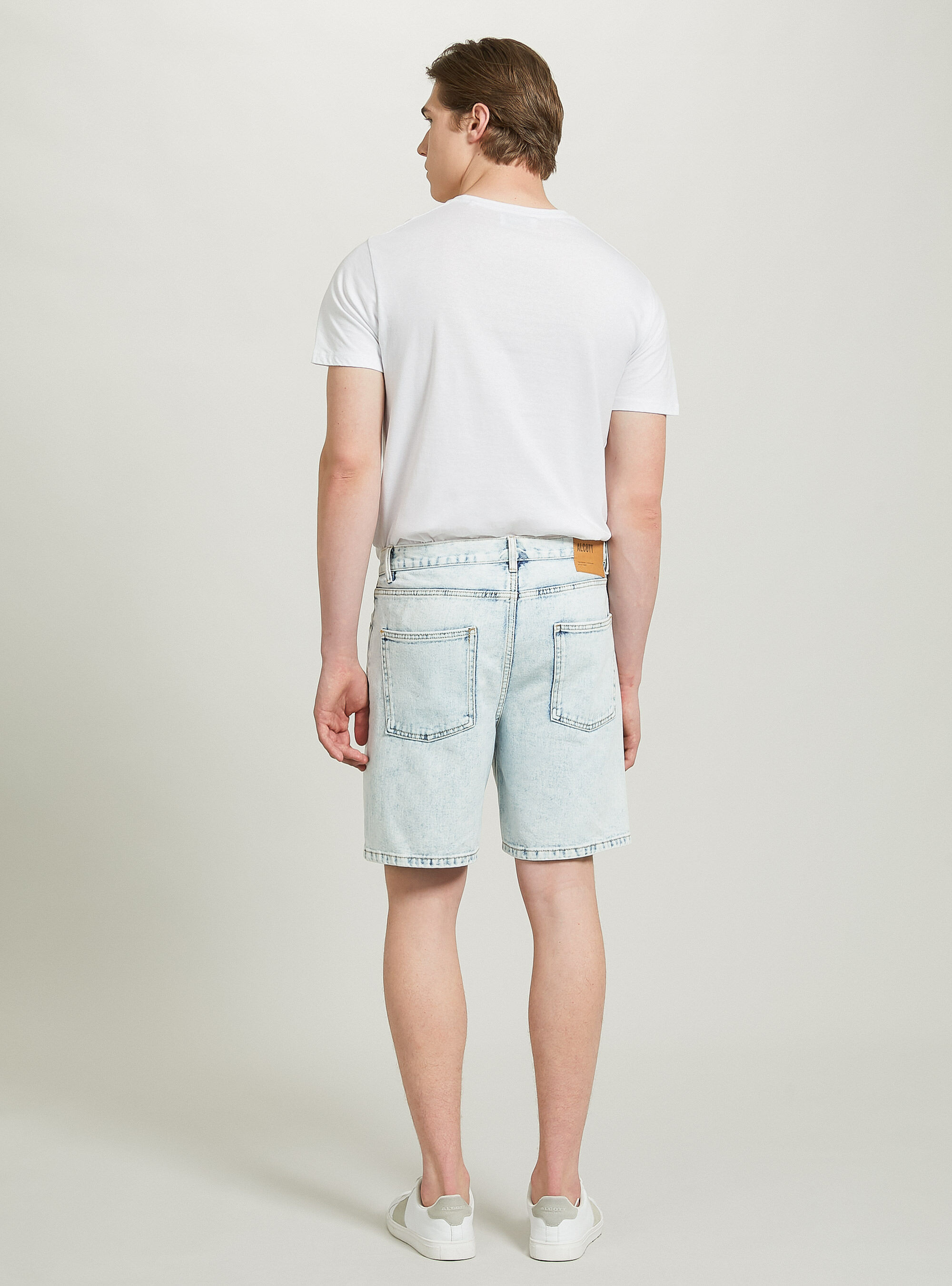 Bermuda relaxed fit, D006 AZURE