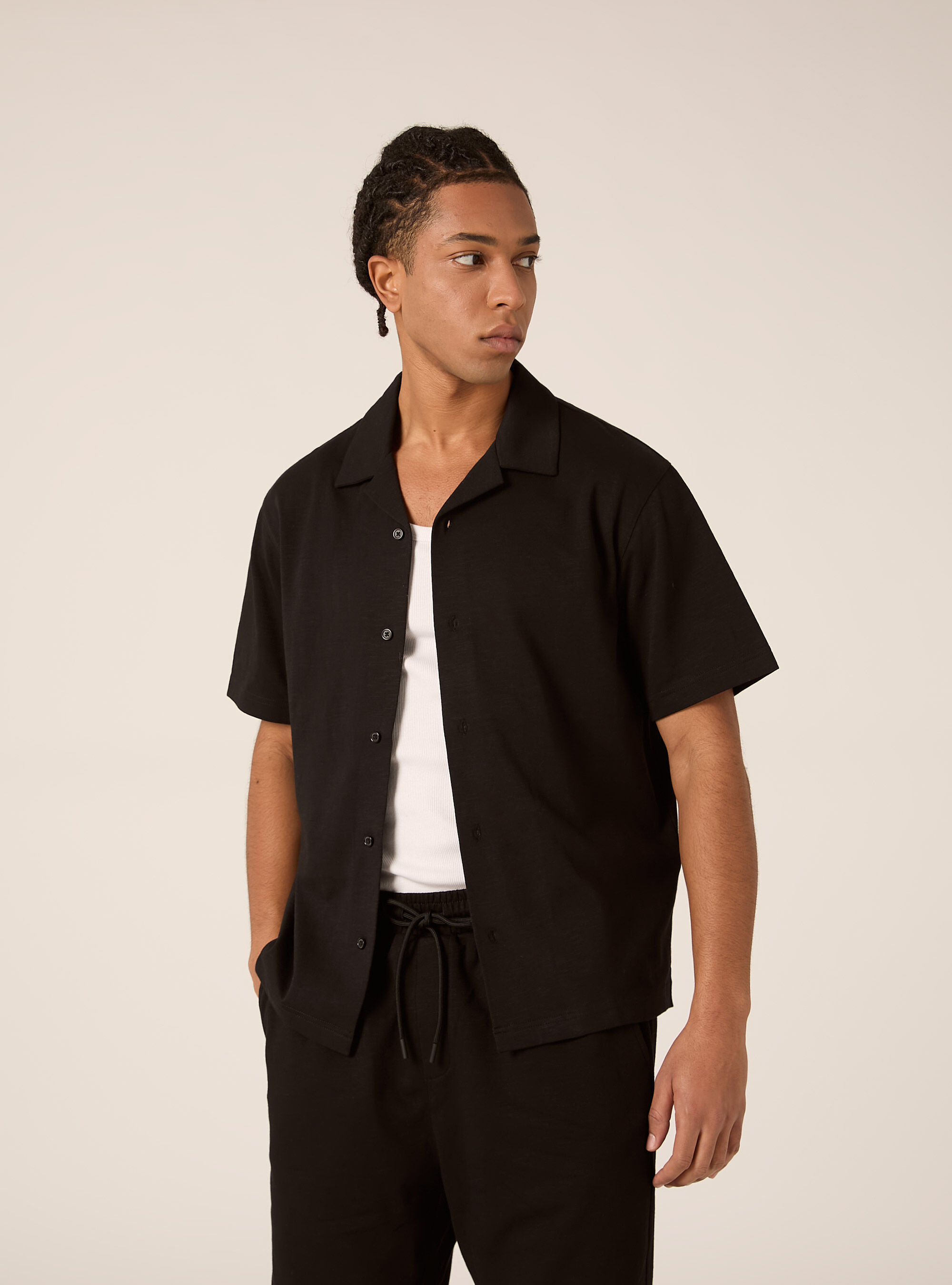 Camisa de manga corta de jersey