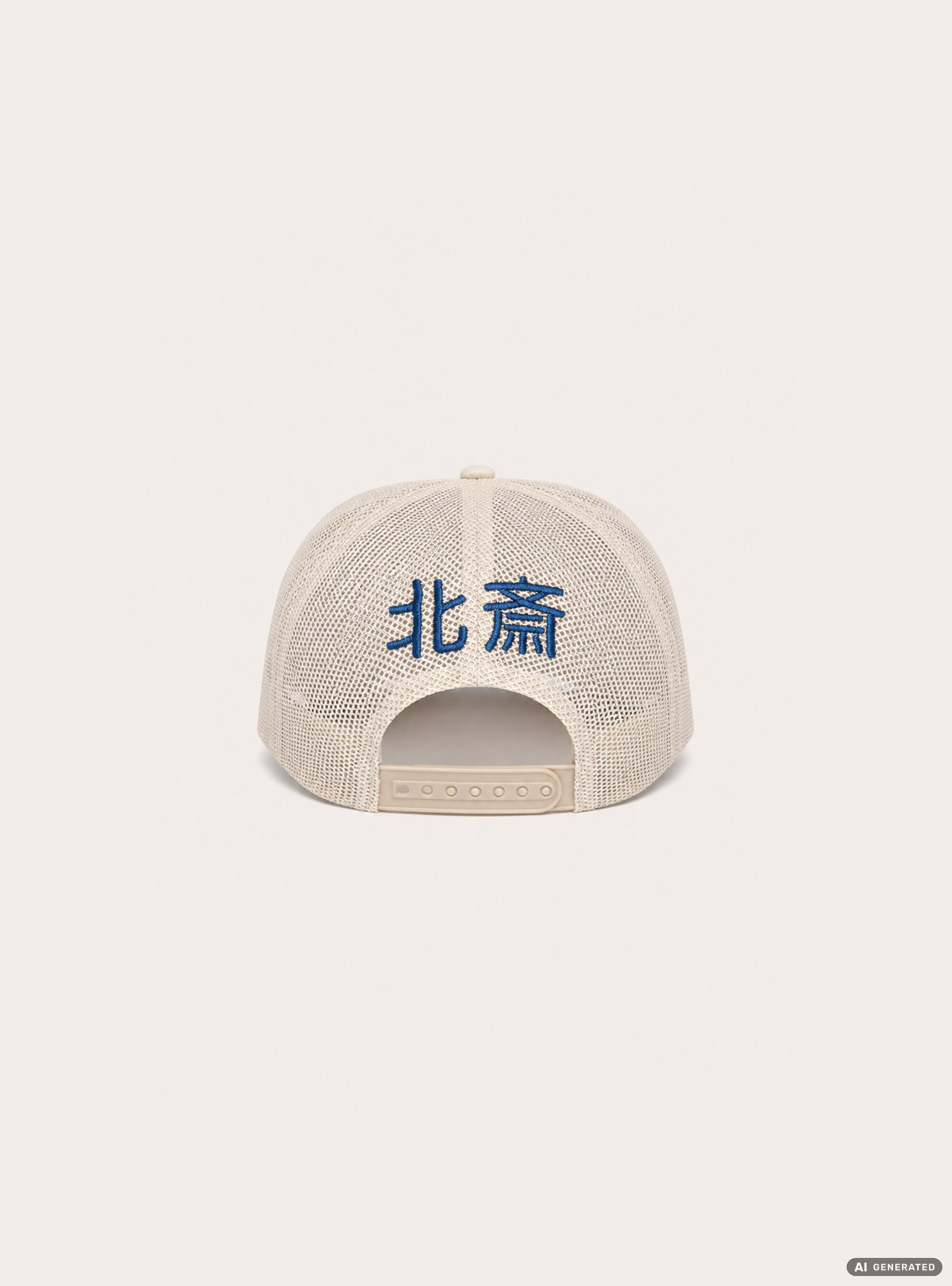 Cappello con patch hokusai