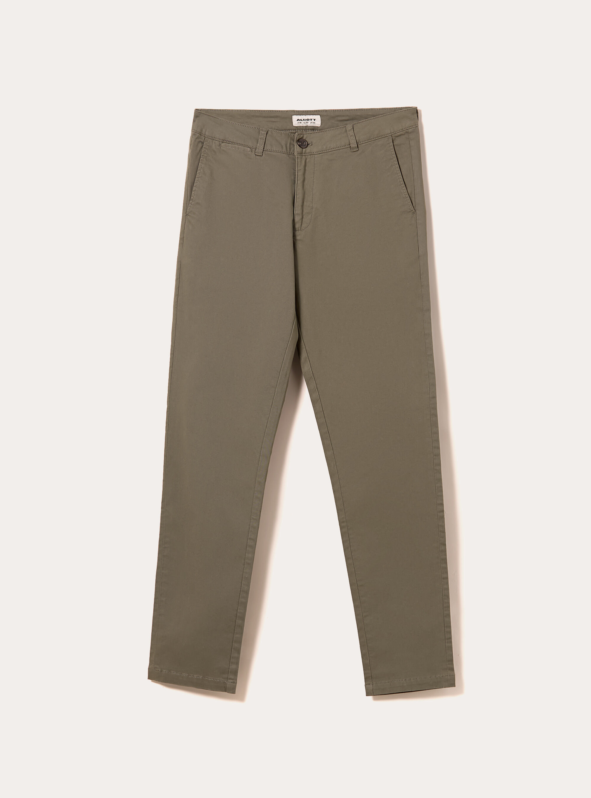 Skinny Fit Chino-Hose aus Stretch-Twill, KY2 KAKY MEDIUM