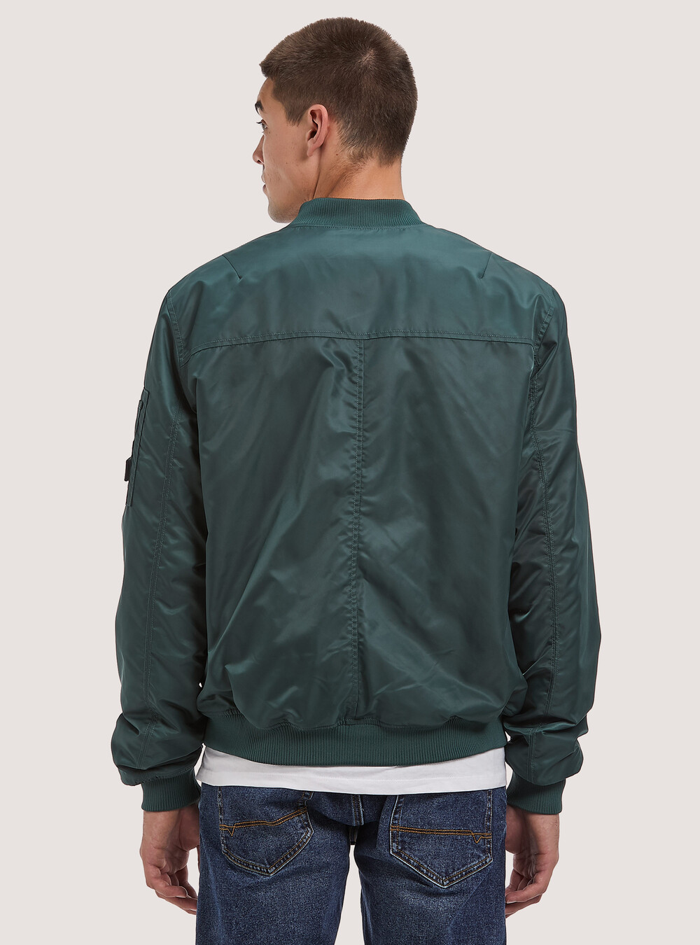 Blauer Giubbino Corto Imbottito Jacket In Green Blauer Giubbino Corto Imbottito Jacket In Green